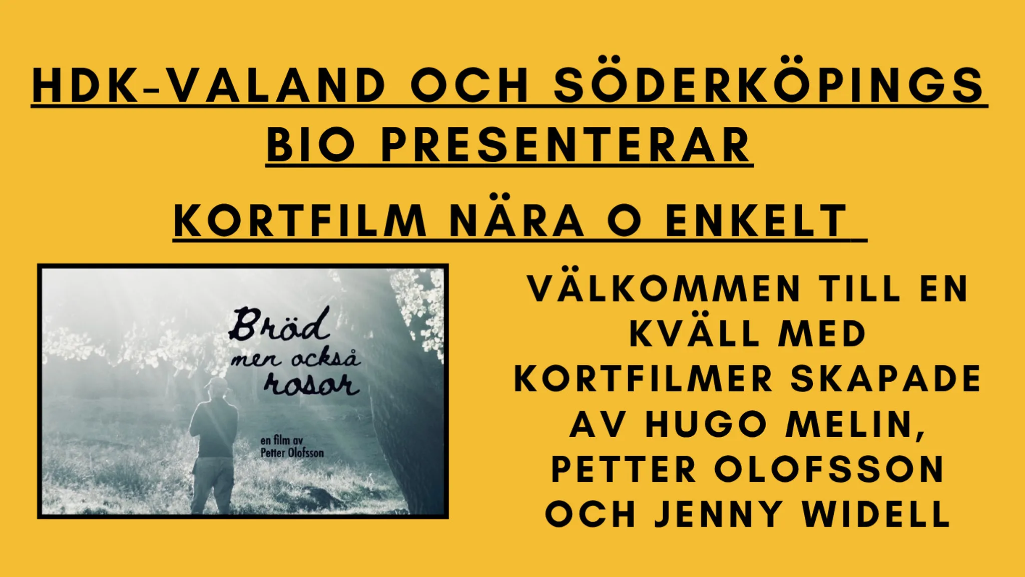 Kortfilm nära o enkelt