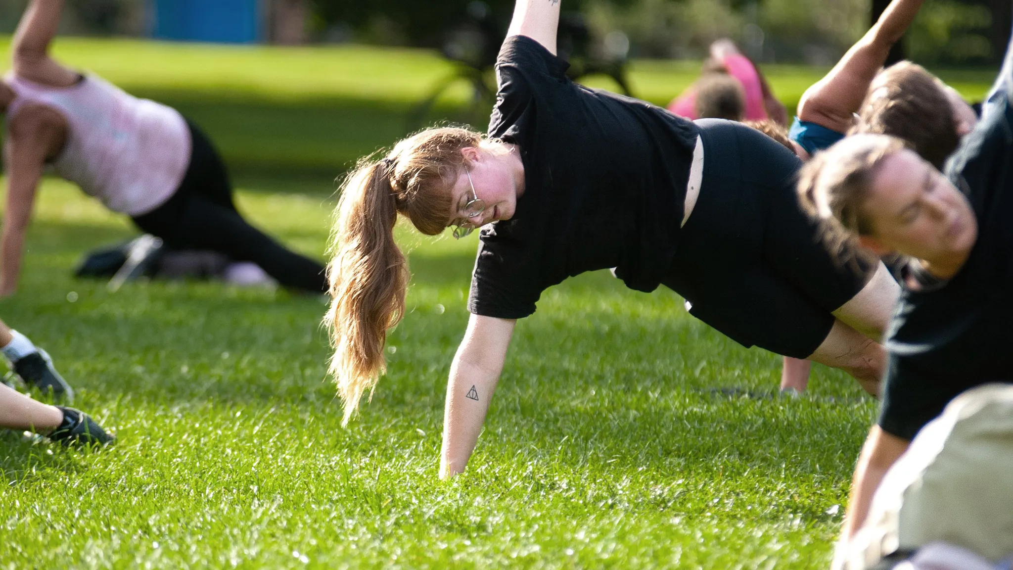 Parkträning med Friskis