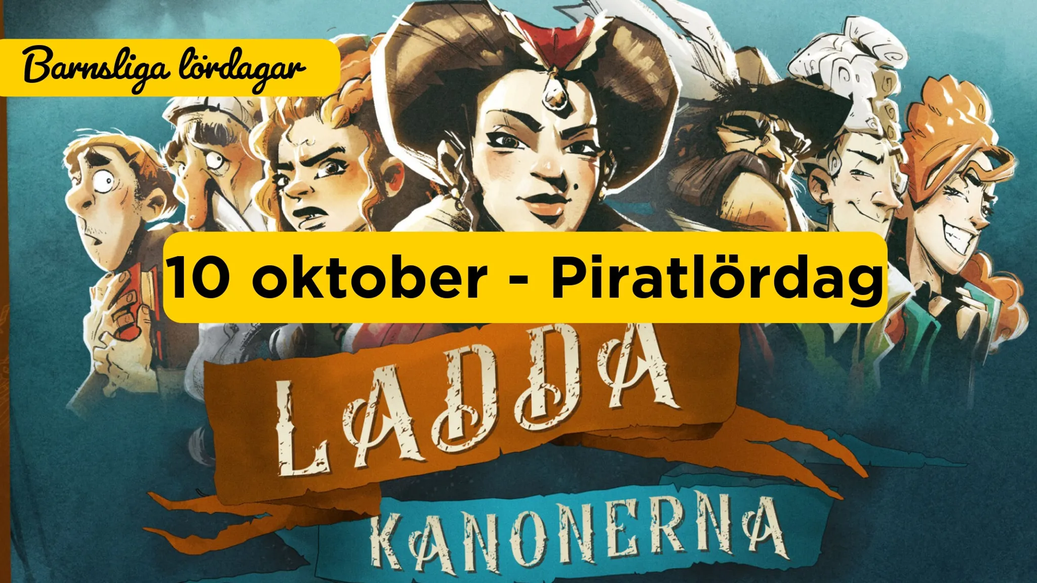 Piratlördag på Stinsen