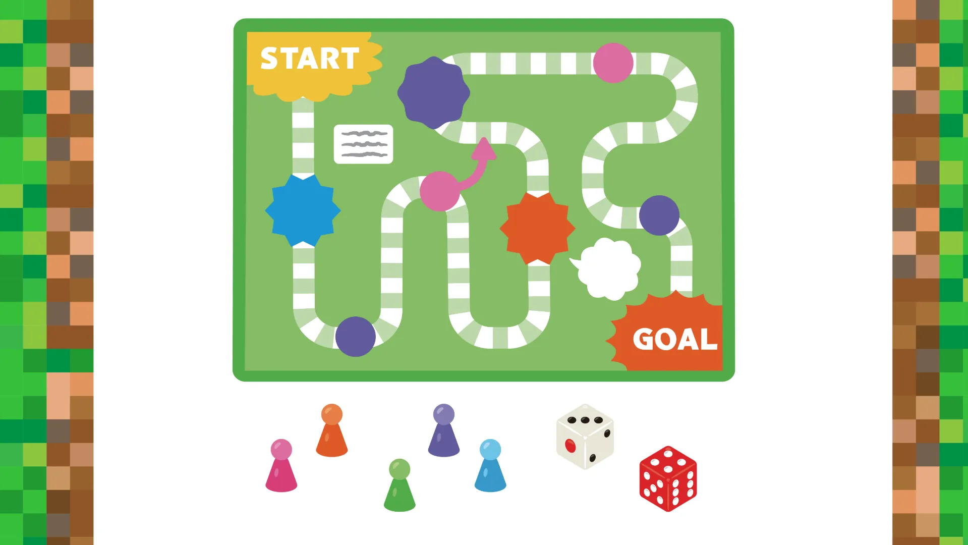 Minecraft as a Board Game