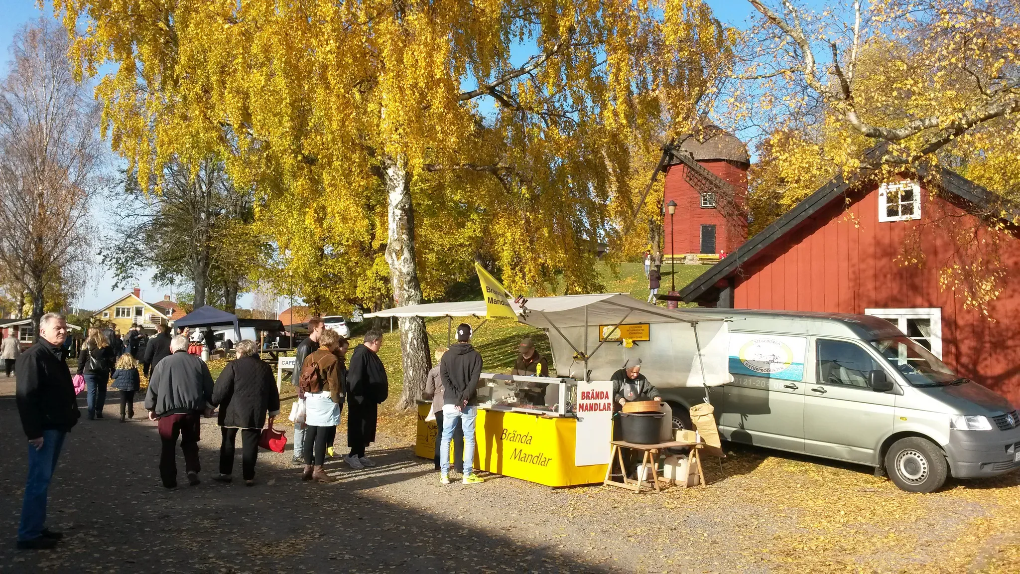 Höstmarknad på Korskullen