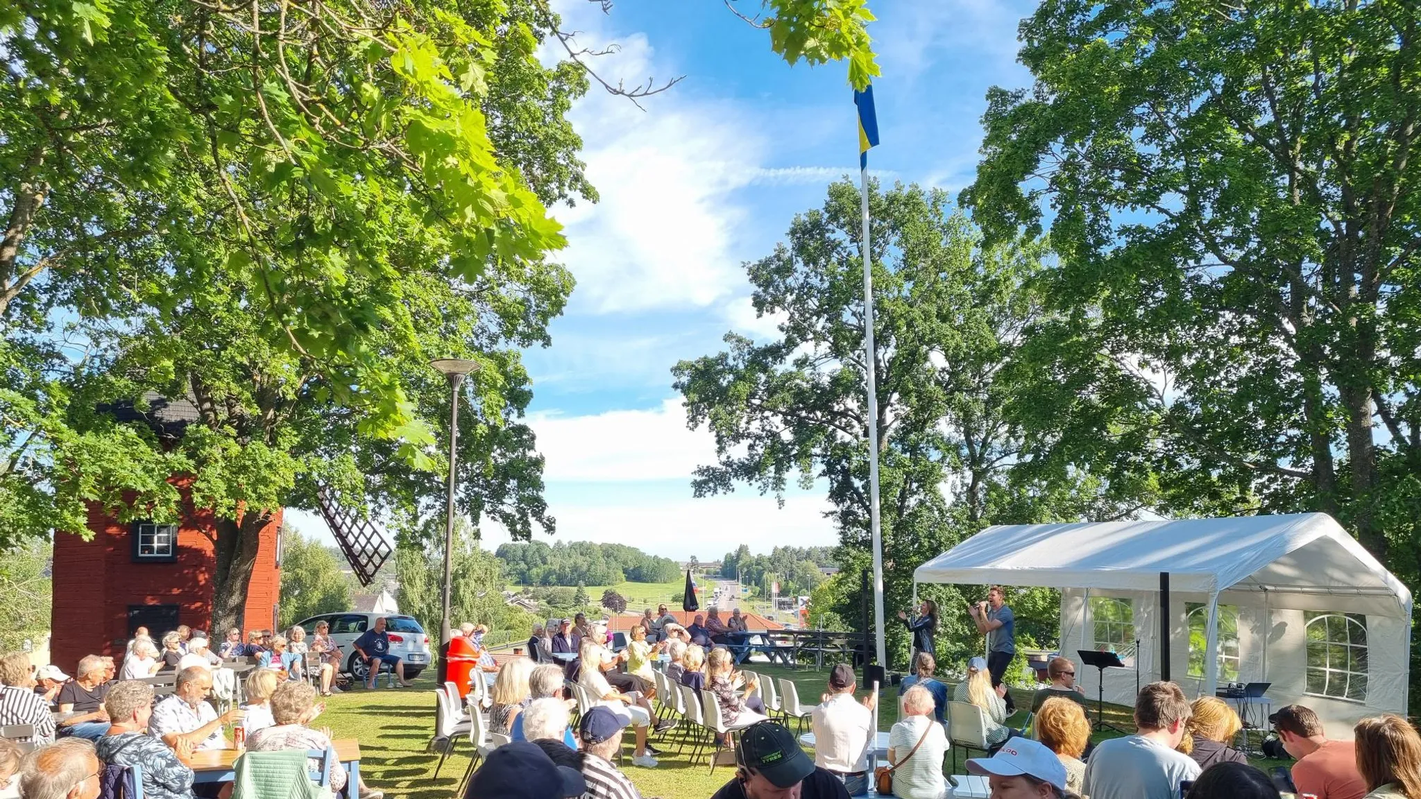 Allsång på Korskullen
