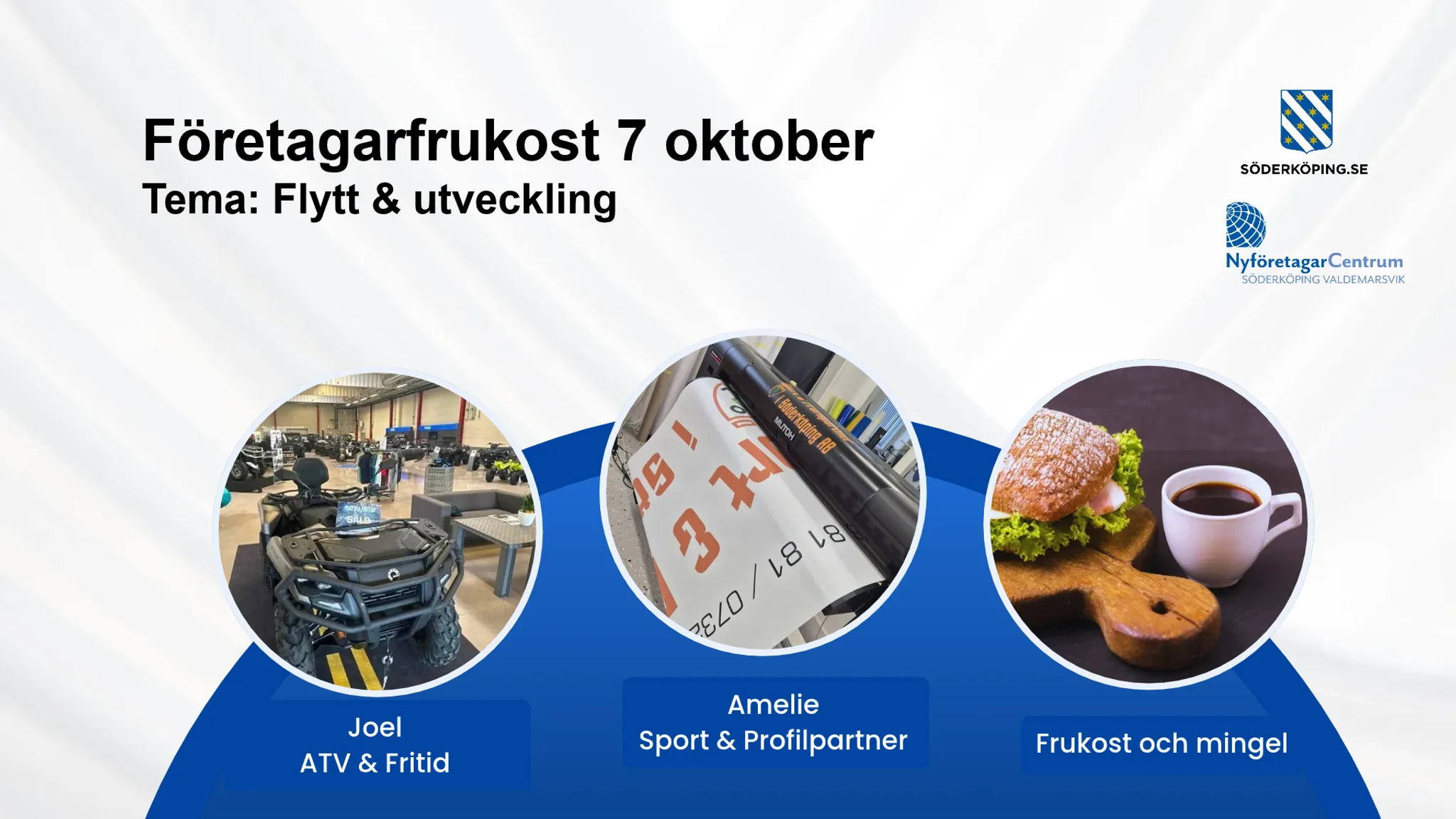 Företagarfrukost: Flytt & utveckling