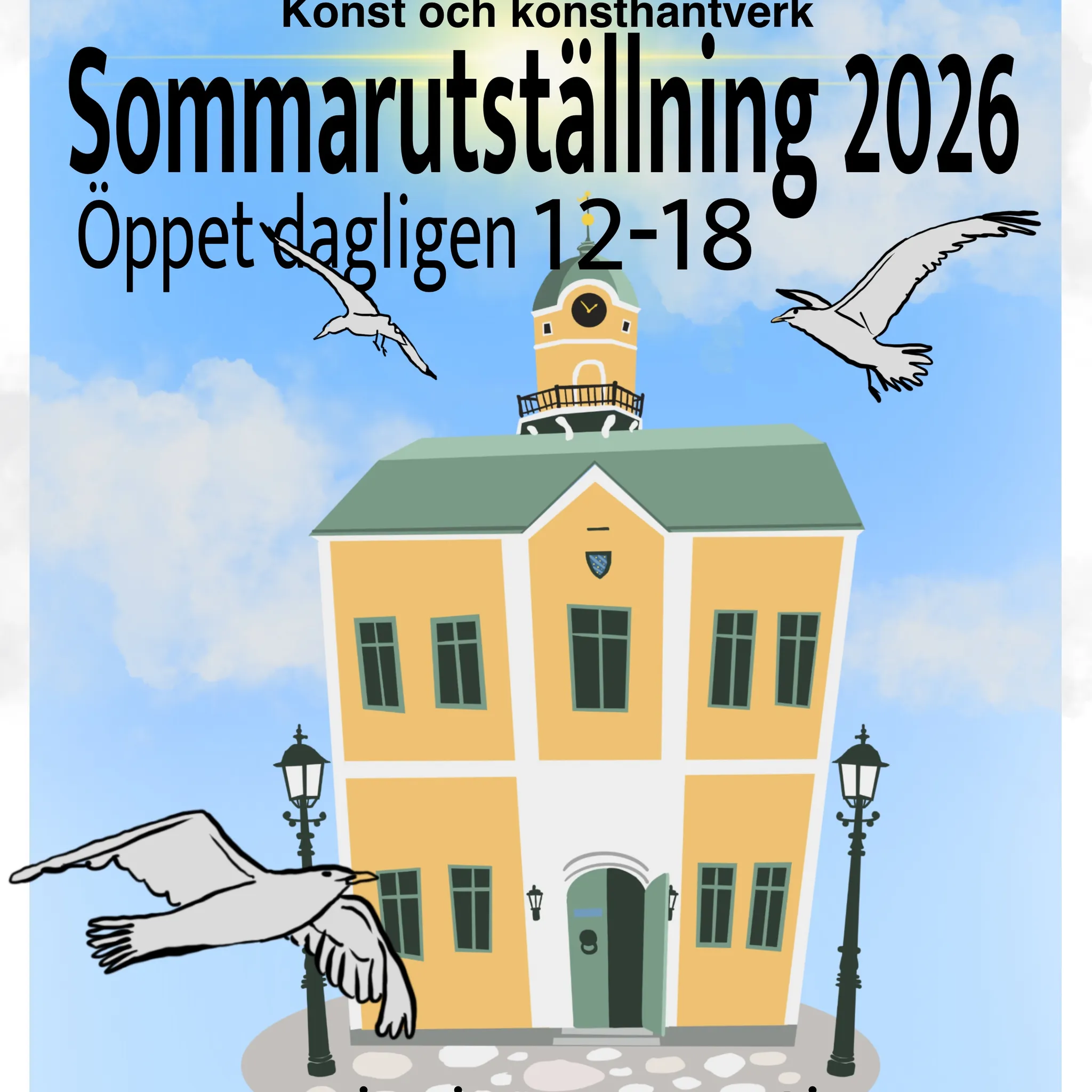 Sommarutställning med blandArt på Rådhuset