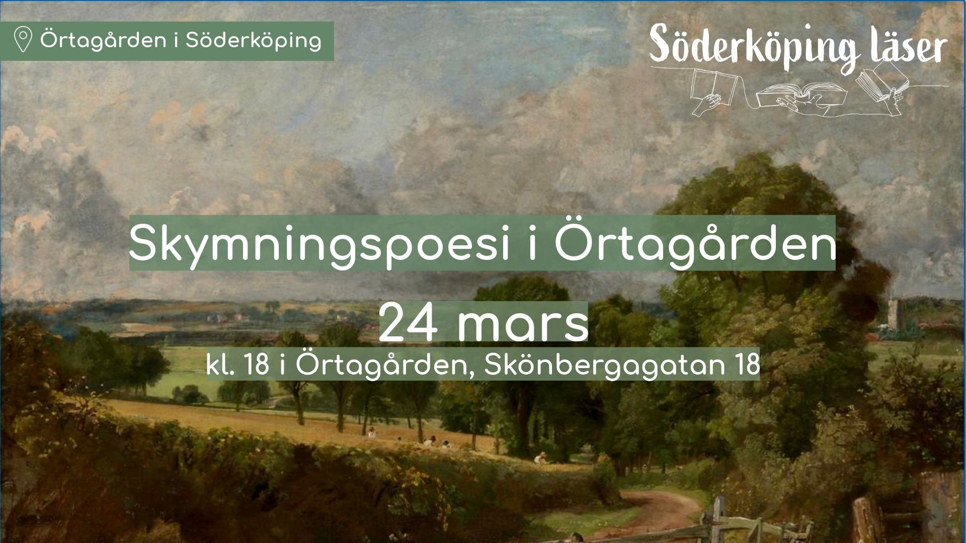 Skymningspoesi i Örtagården