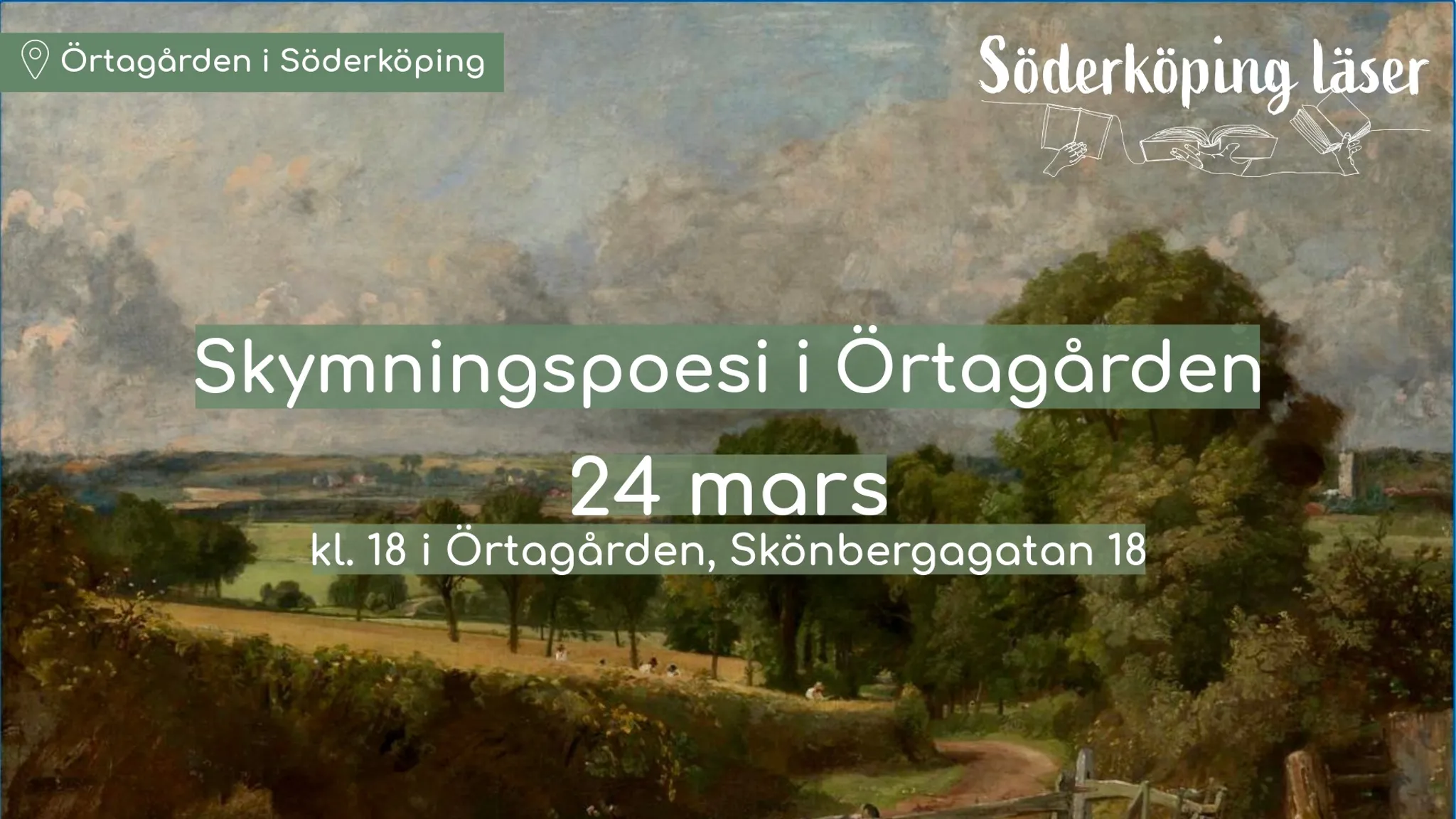 Skymningspoesi i Örtagården