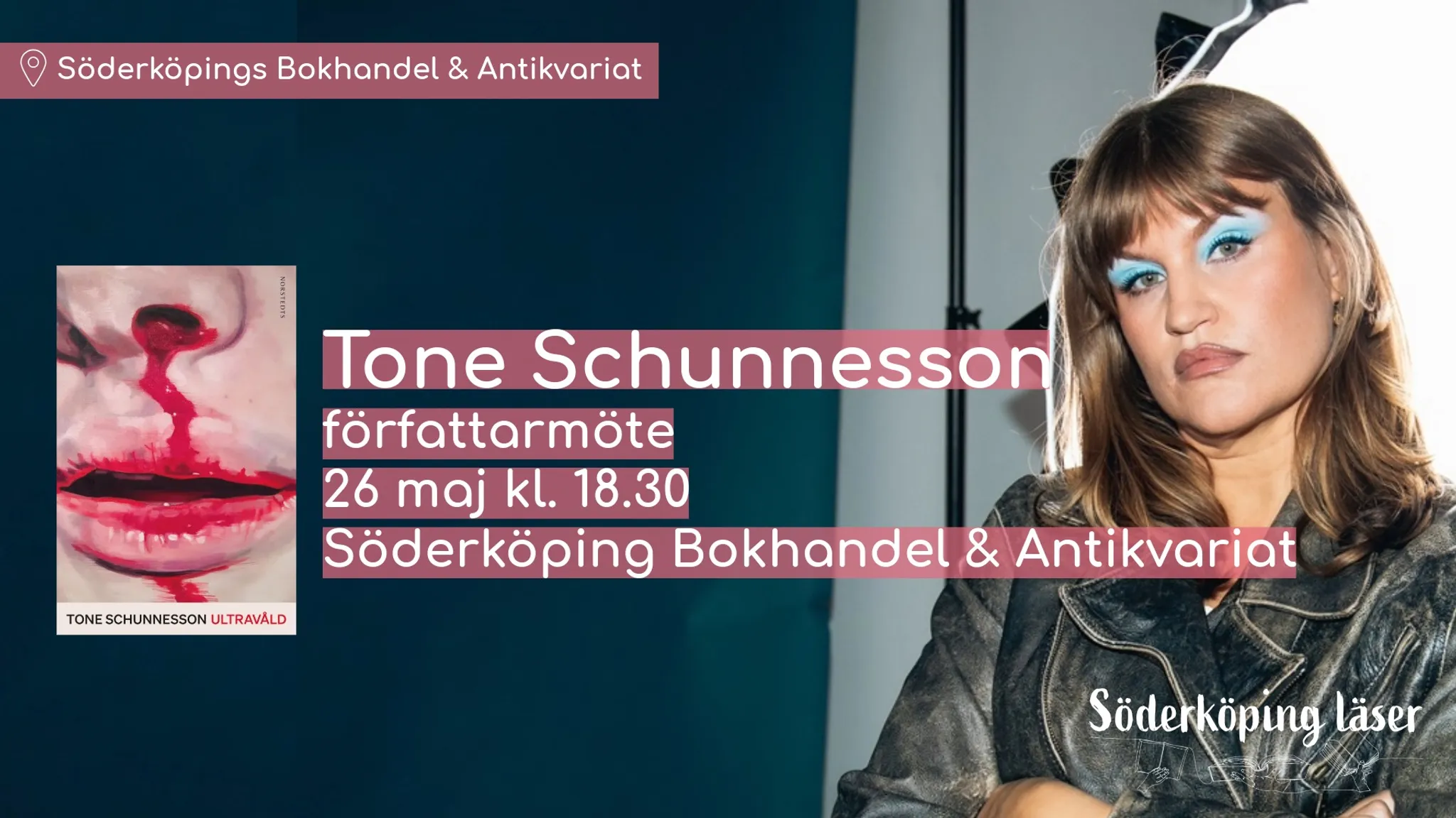 Tone Schunnesson - författarmöte