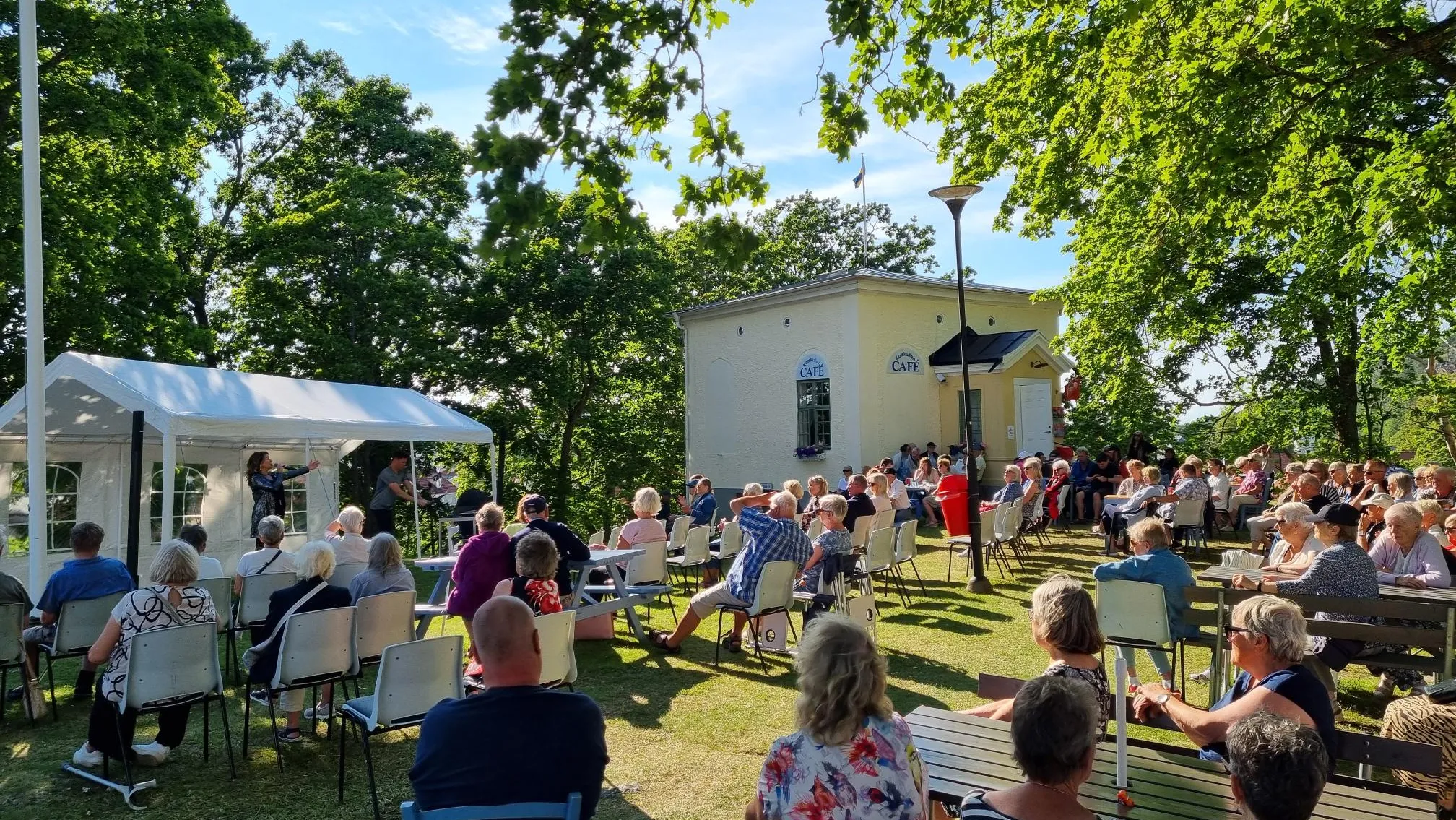Allsång på Korskullen