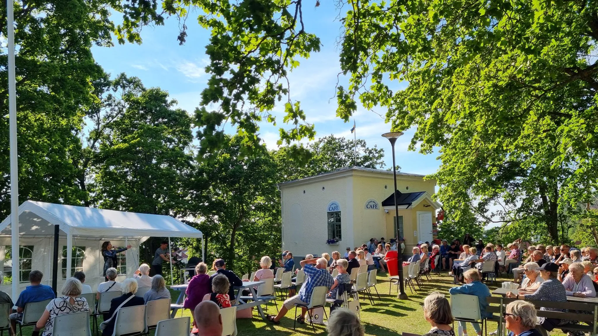 Allsång på Korskullen