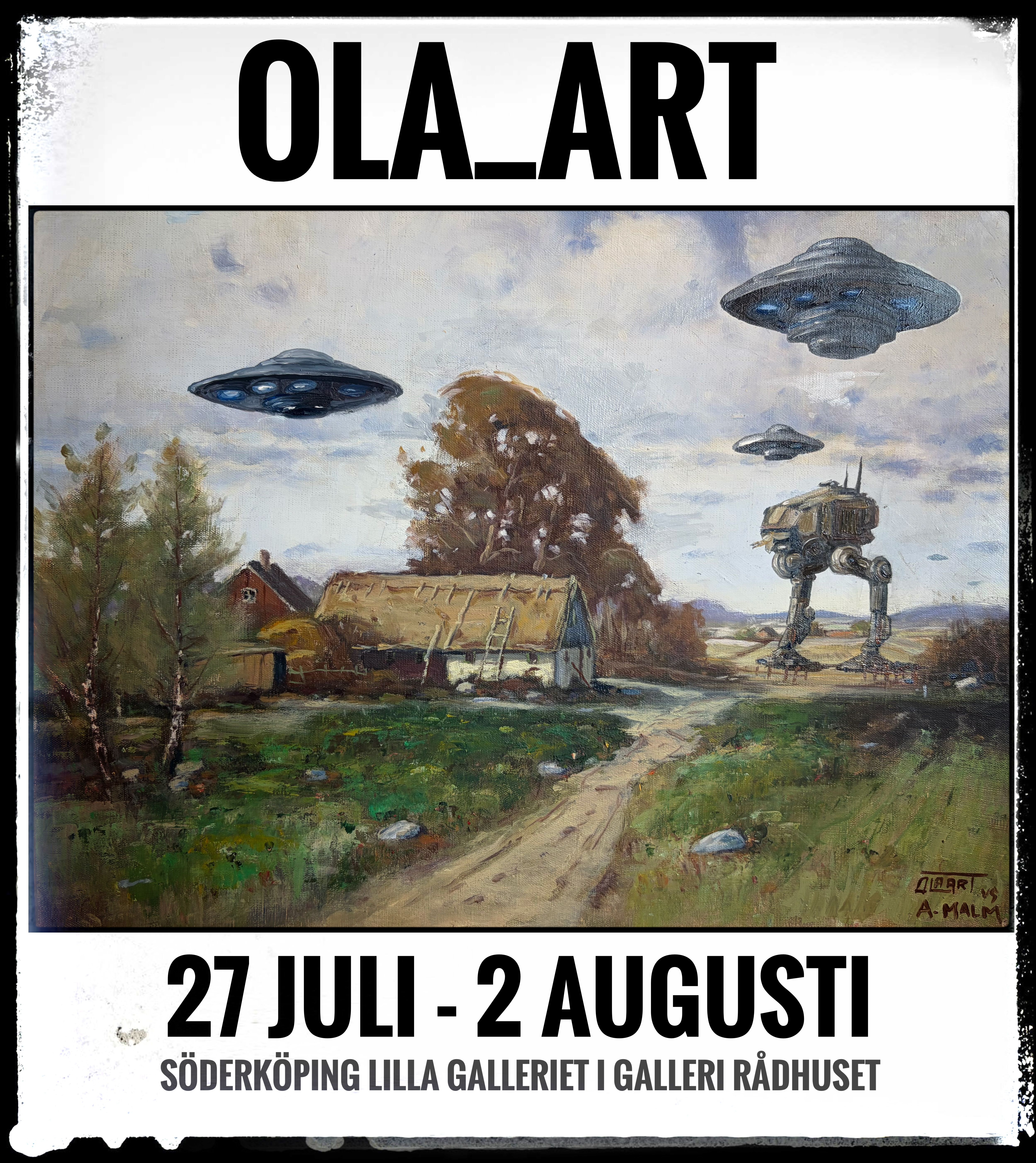 Ola_Art i Lilla galleriet