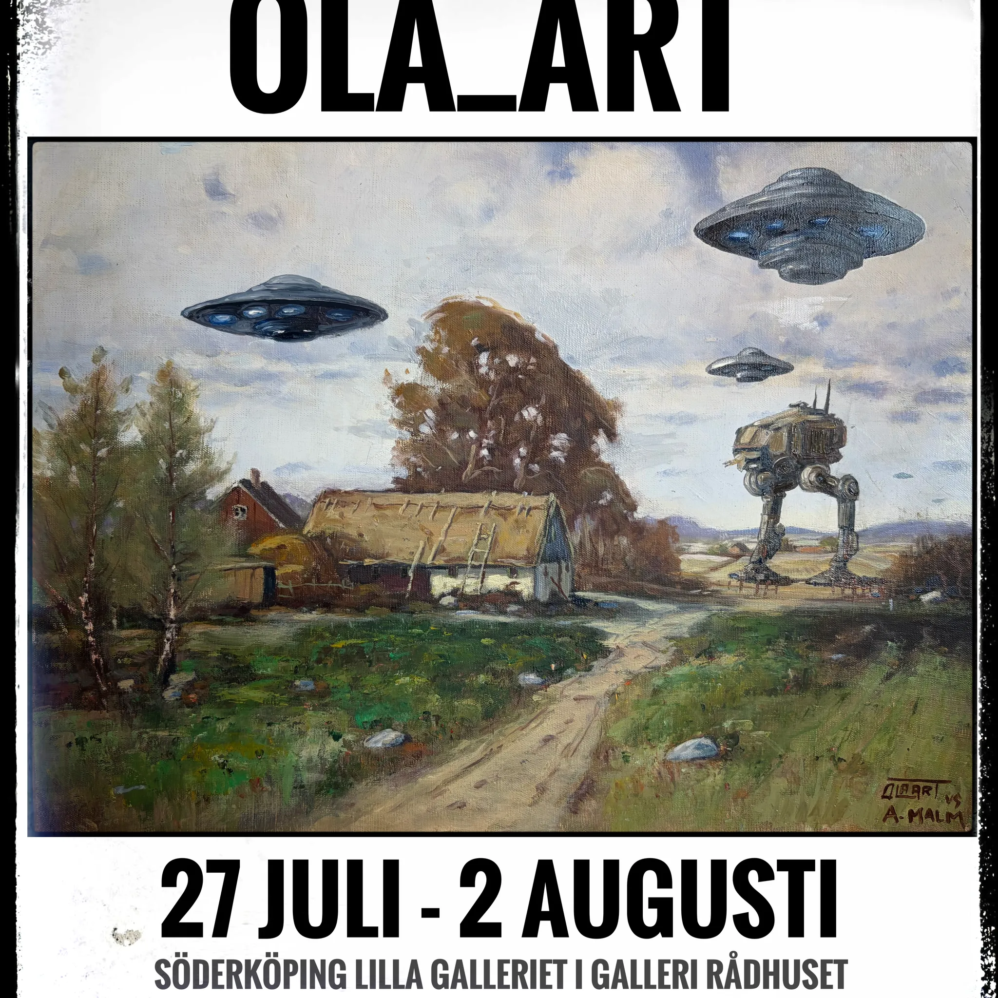 Ola_Art i Lilla galleriet
