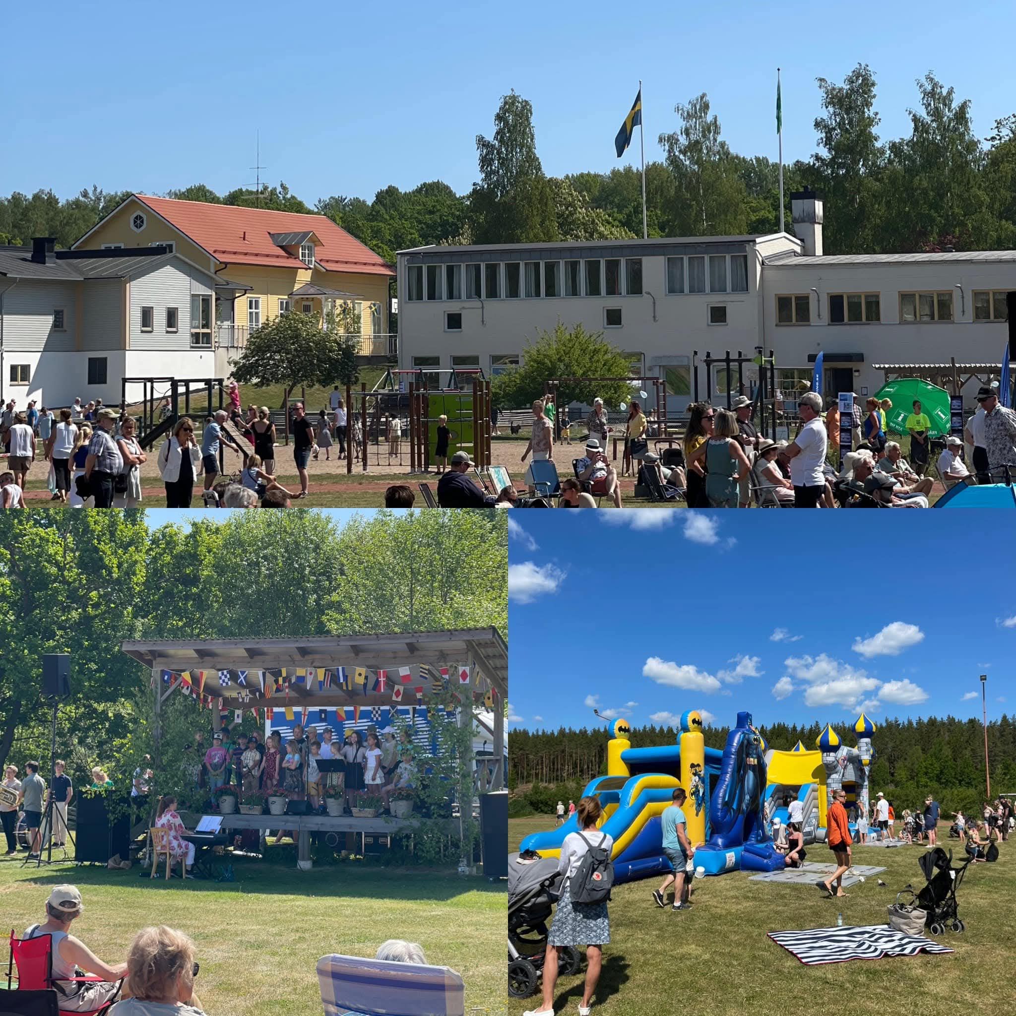Nationaldagsfirande i Sankt Anna