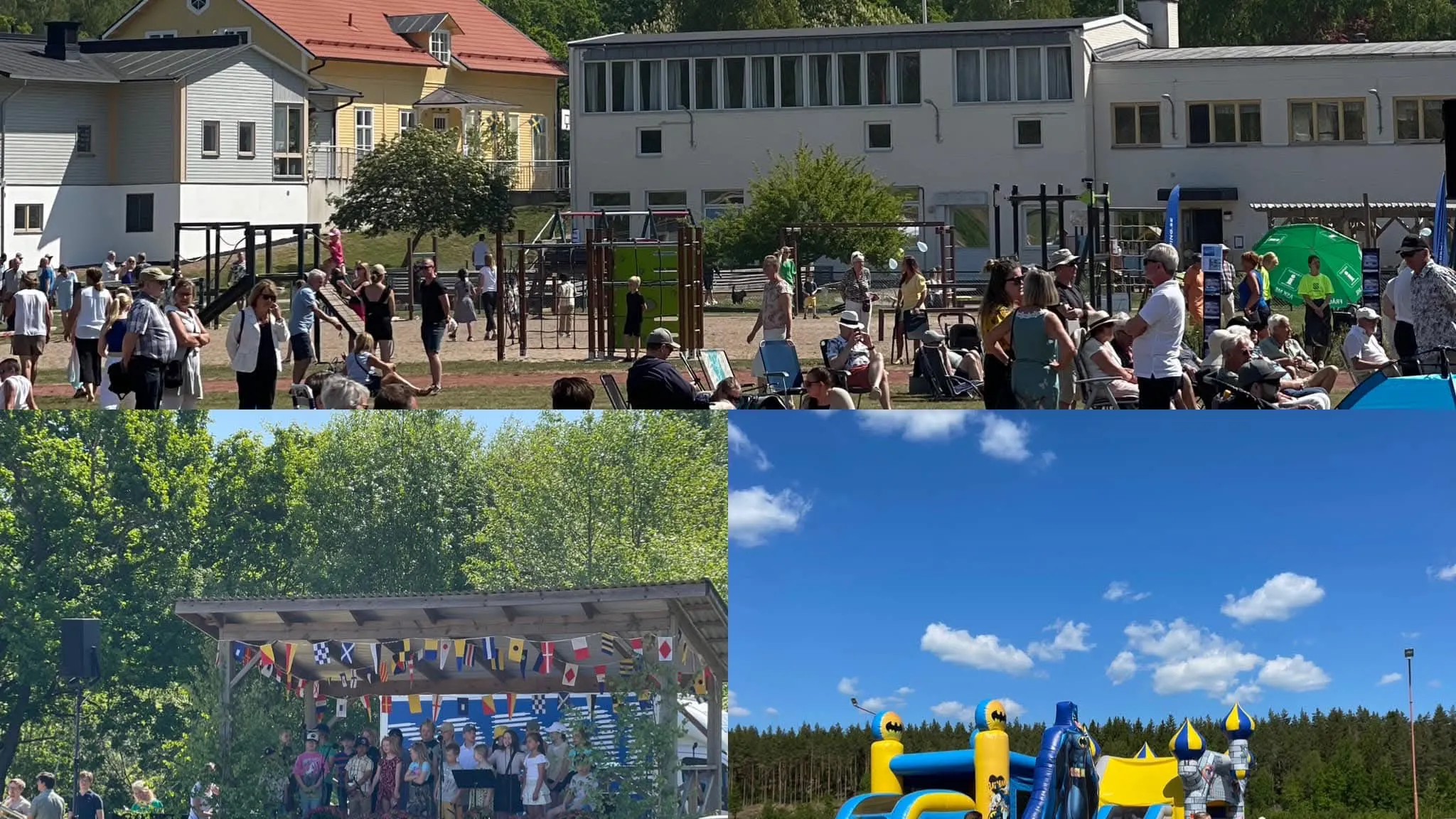 Nationaldagsfirande i Sankt Anna