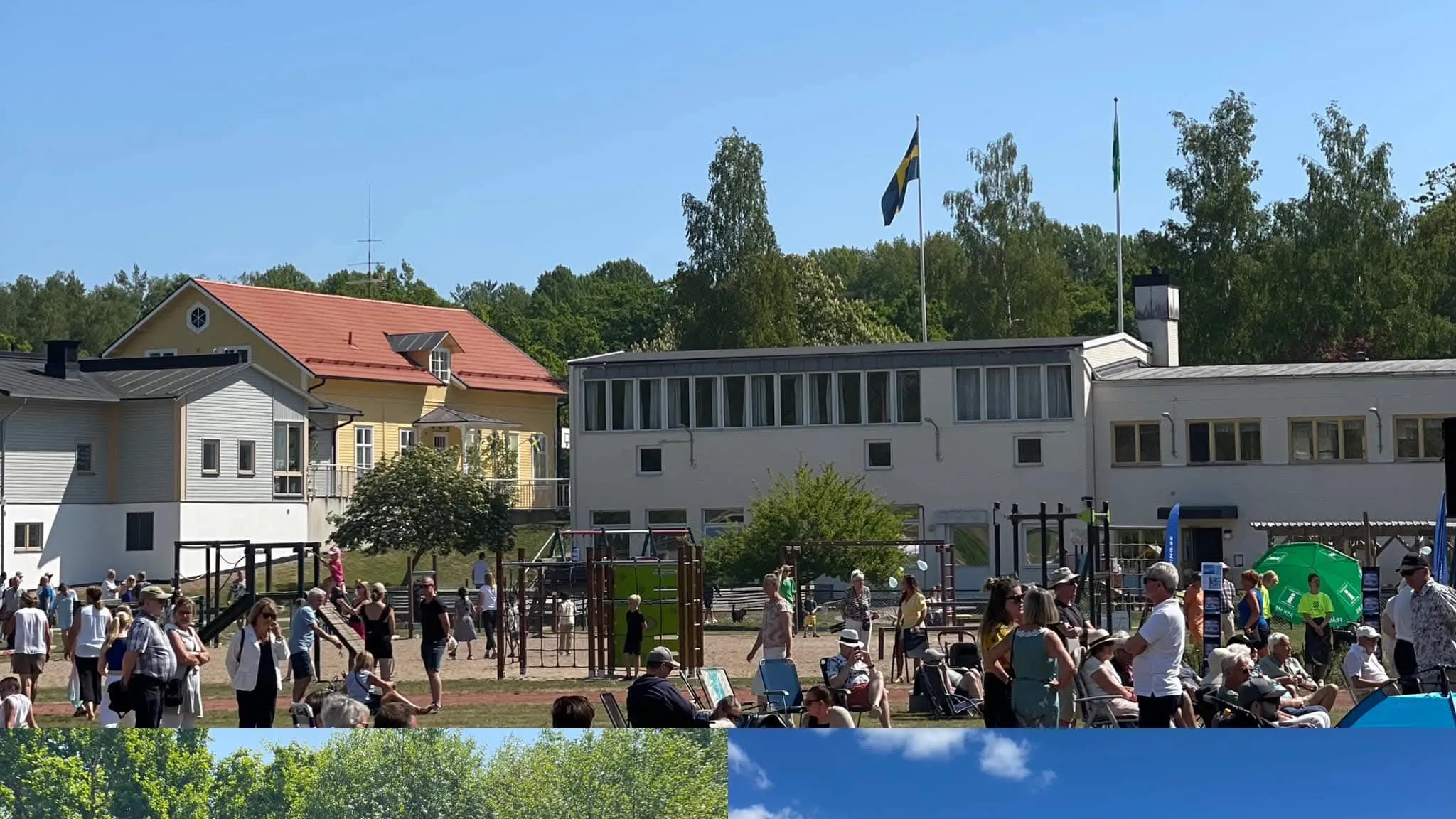 Nationaldagsfirande i Sankt Anna