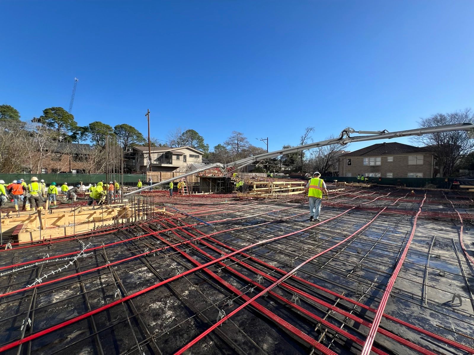 1730 Sunset, concrete work