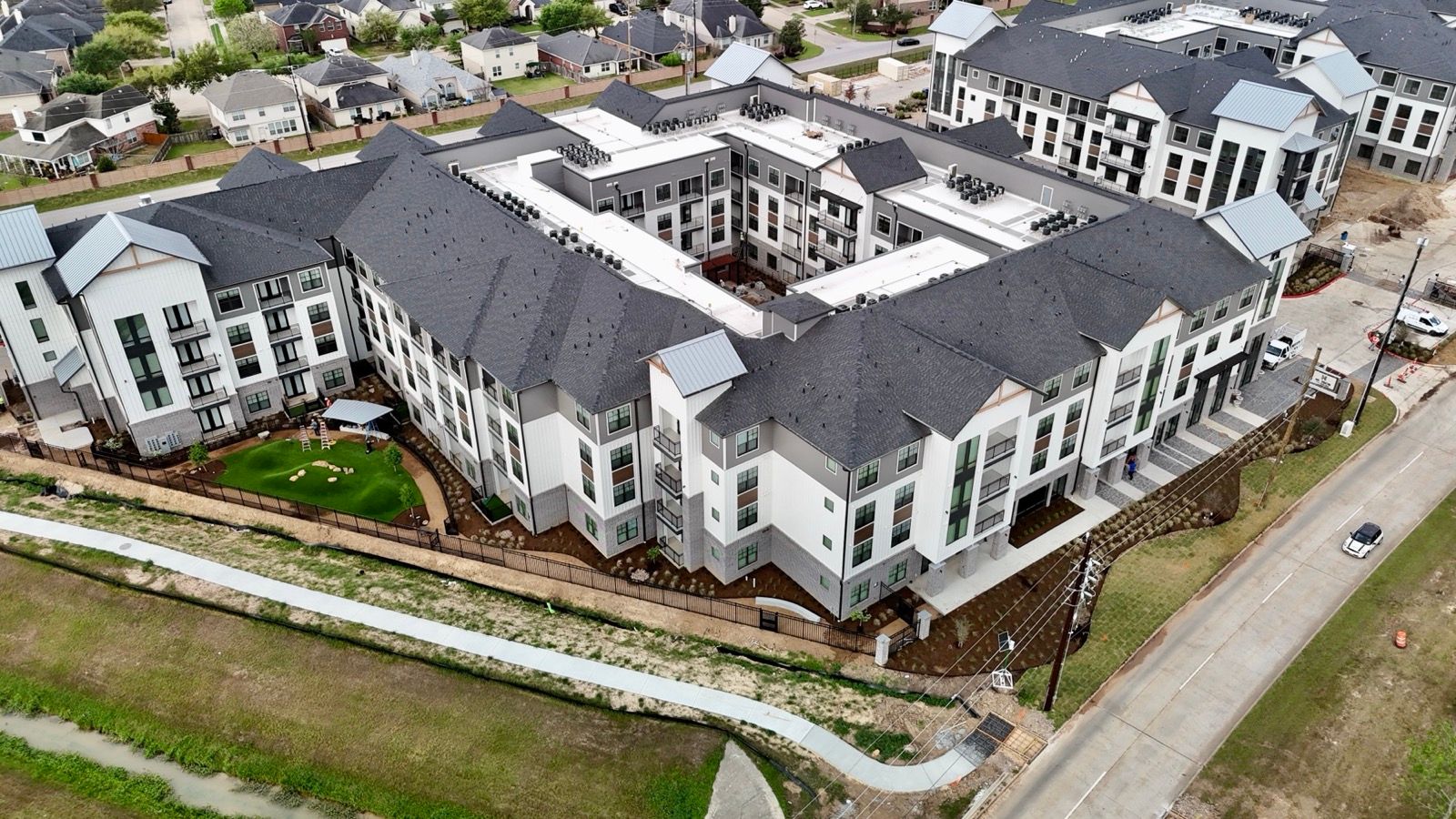 Cross Creek Ranch, concrete work