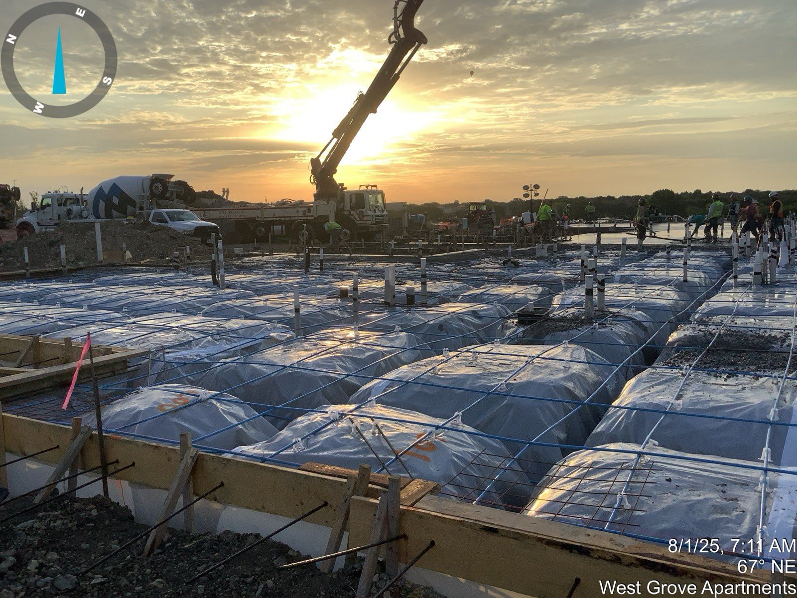 Westgrove, building pads