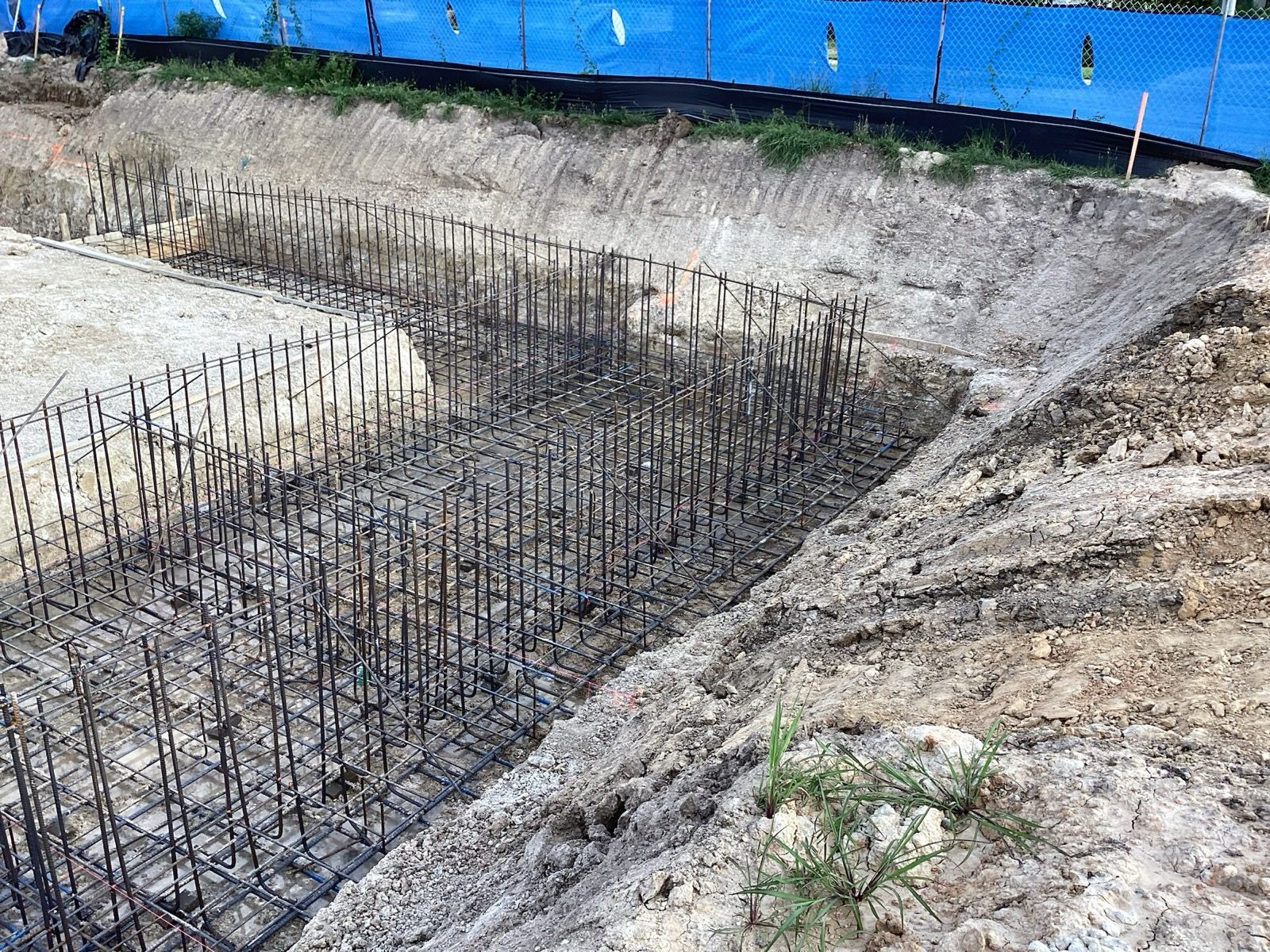 Lenox Heights, concrete work