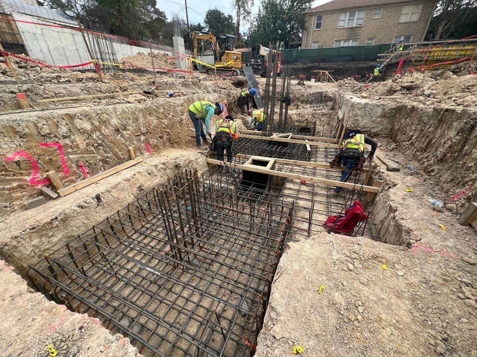 1730 Sunset, concrete work