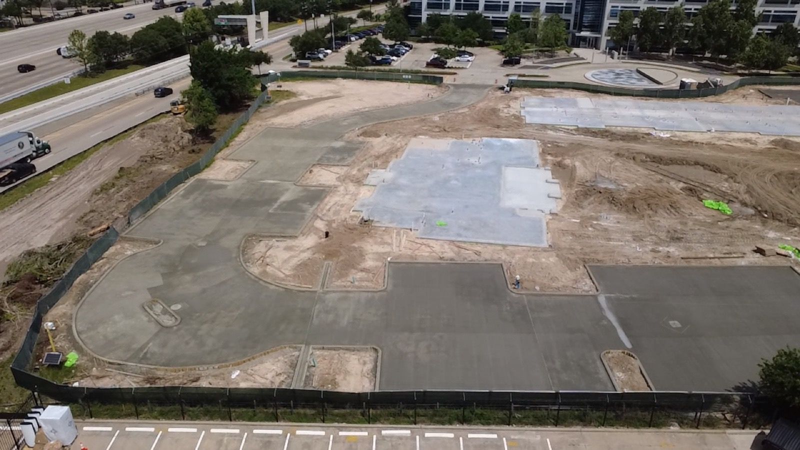 Allora Fallbrook, concrete work