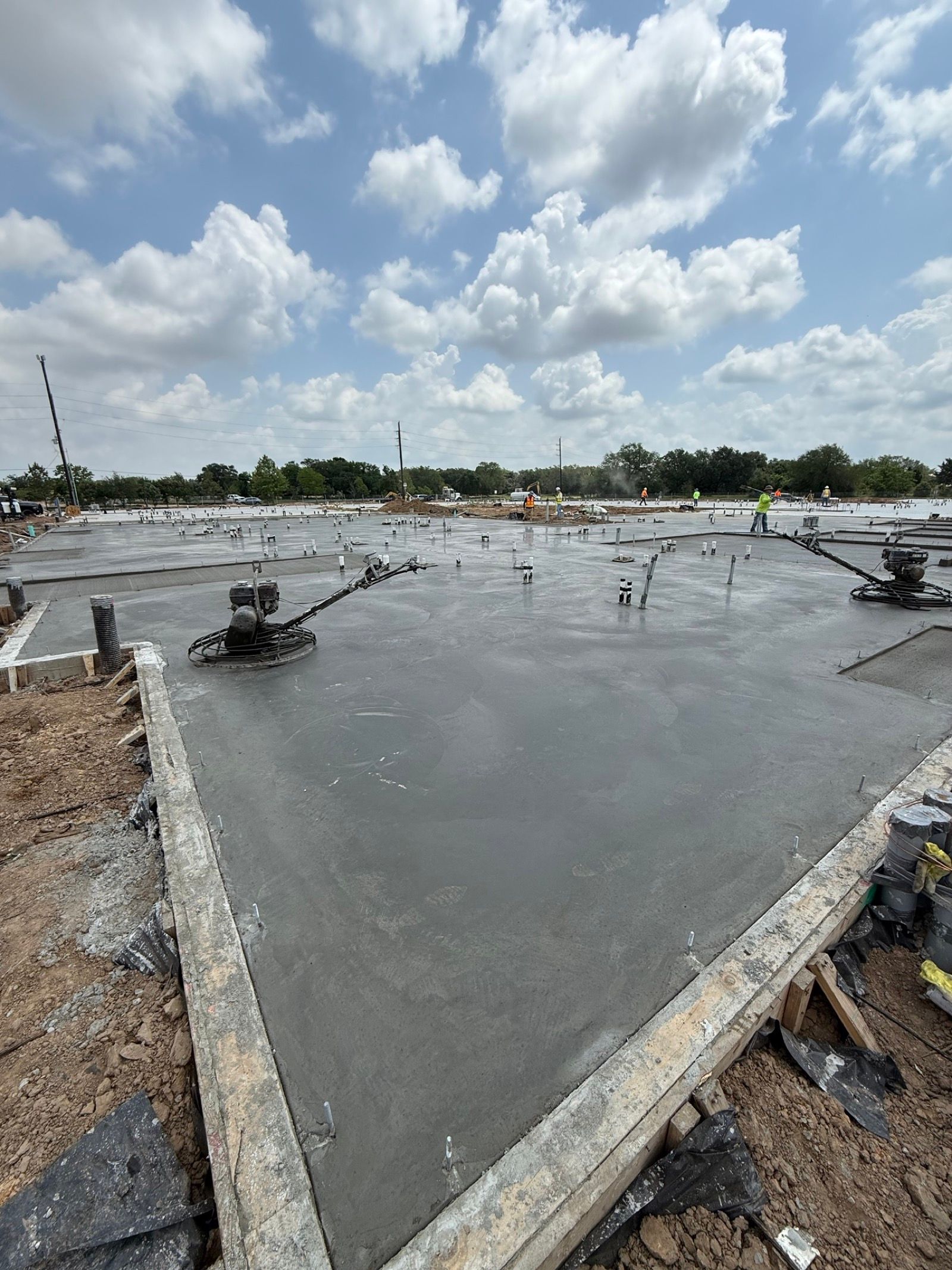 Cross Creek Ranch, concrete work