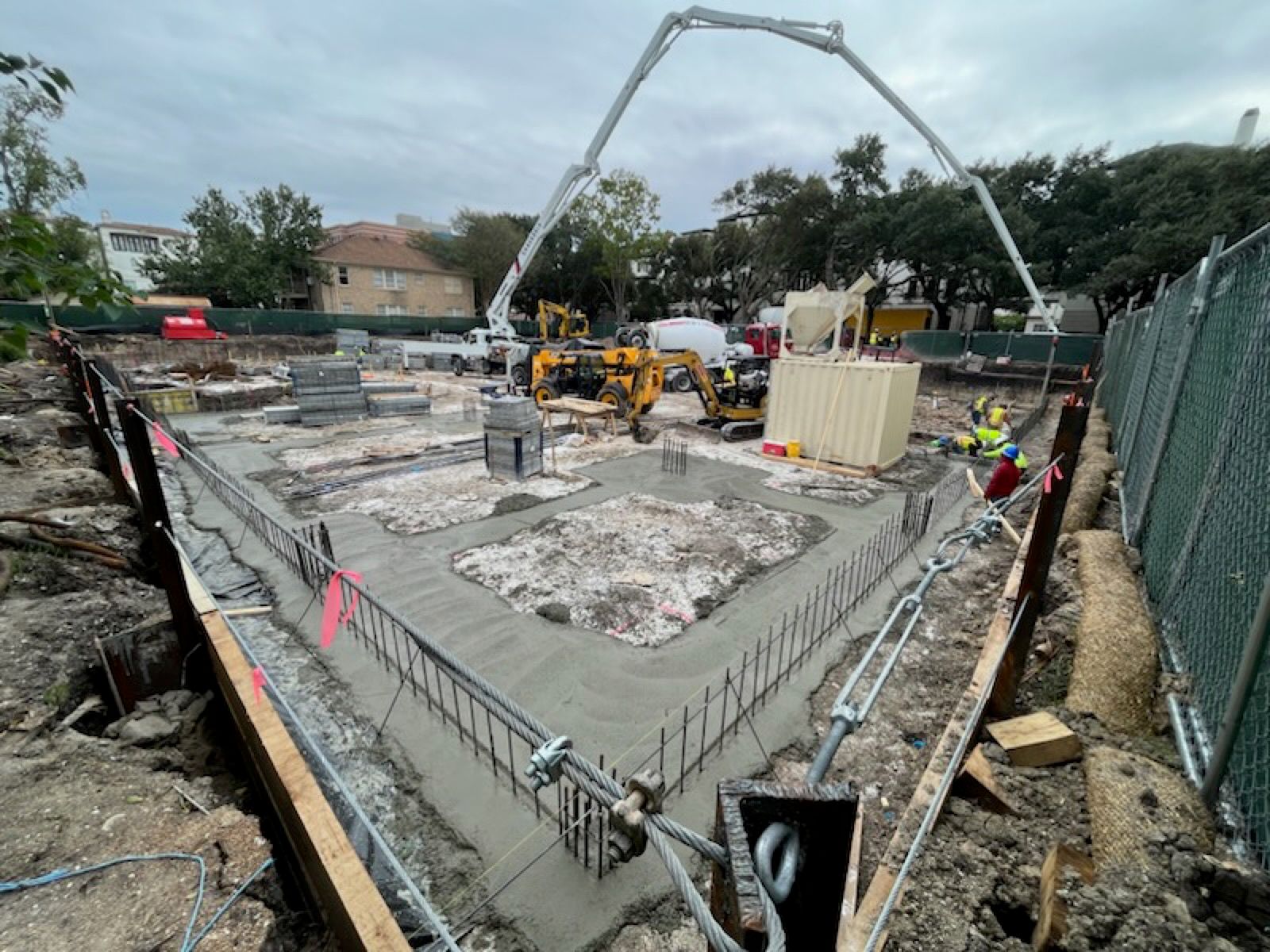 1730 Sunset, concrete work