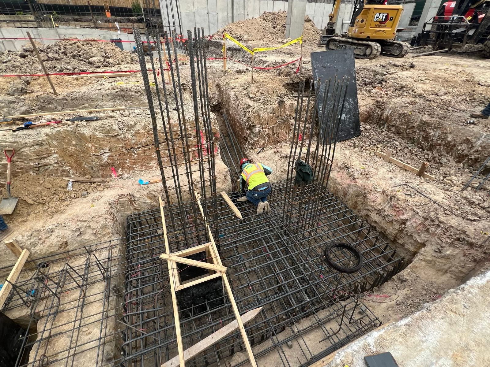 1730 Sunset, concrete work