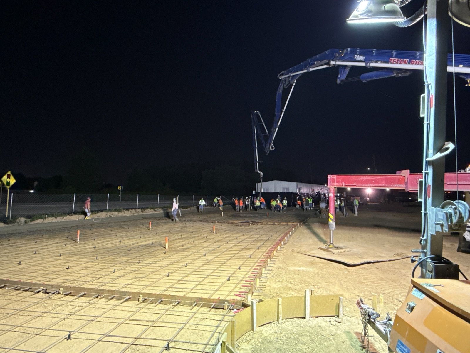 Cross Creek Ranch, concrete work