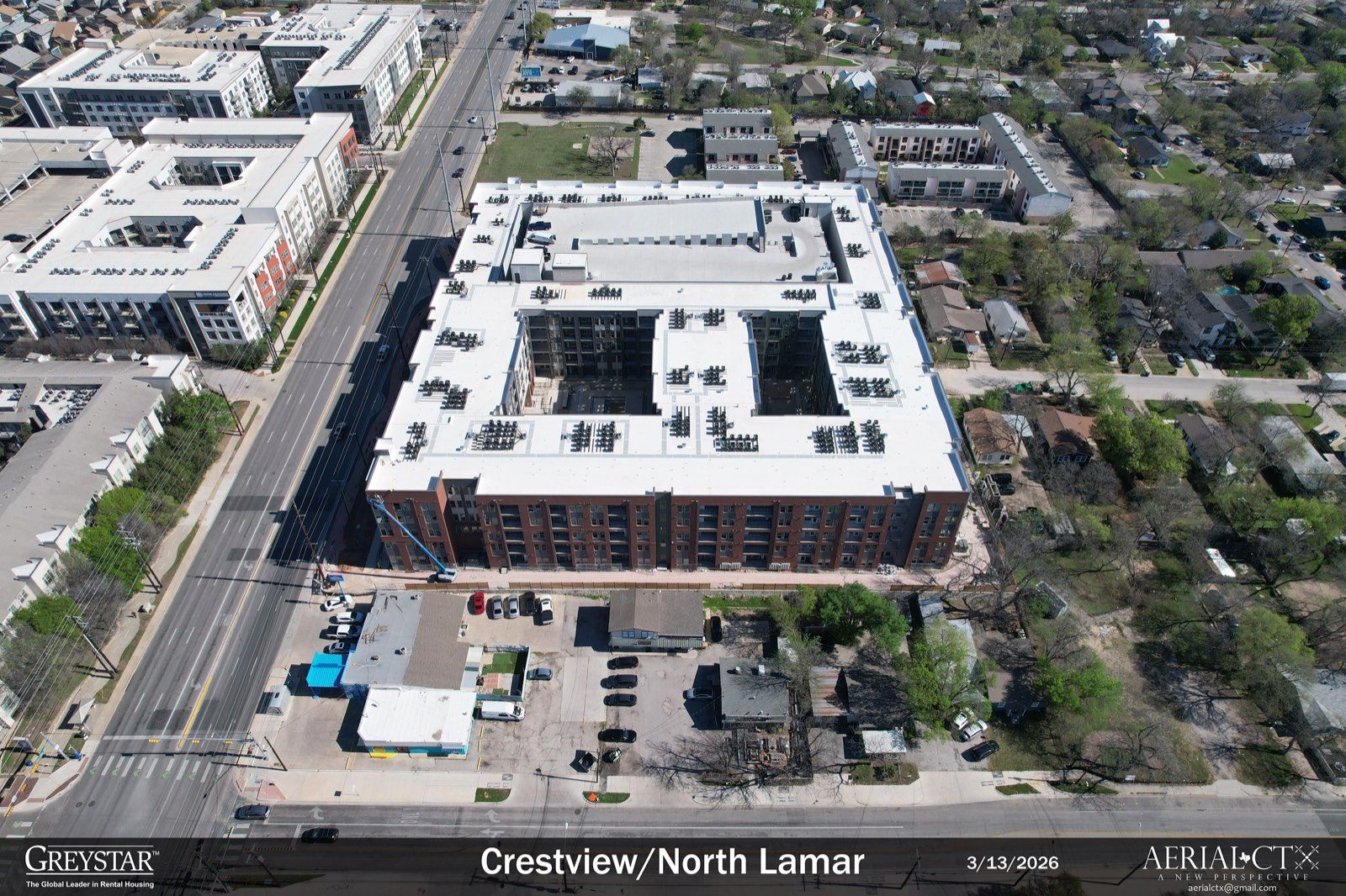 Crestview North Lamar, structural concrete