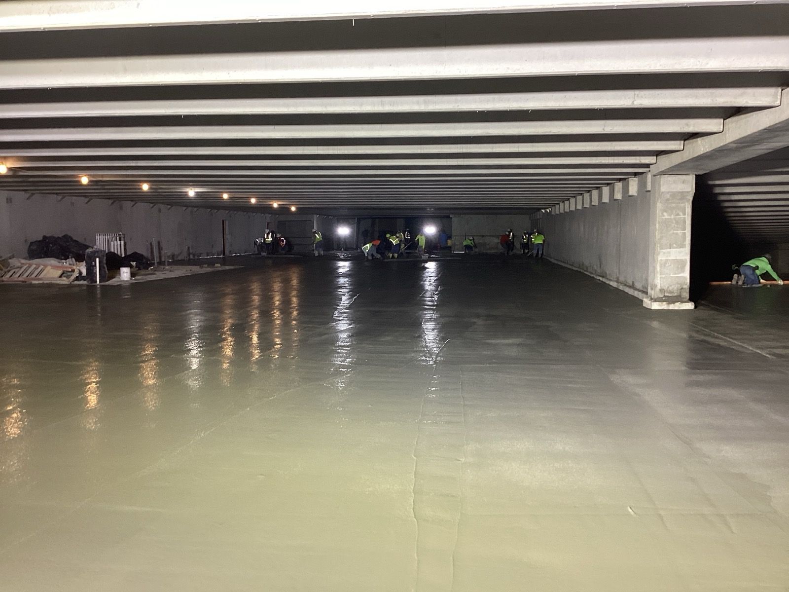 Timbergrove, concrete work