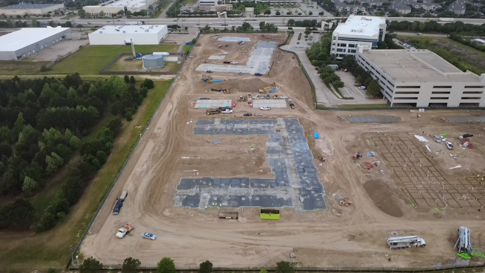 Allora Fallbrook, concrete work