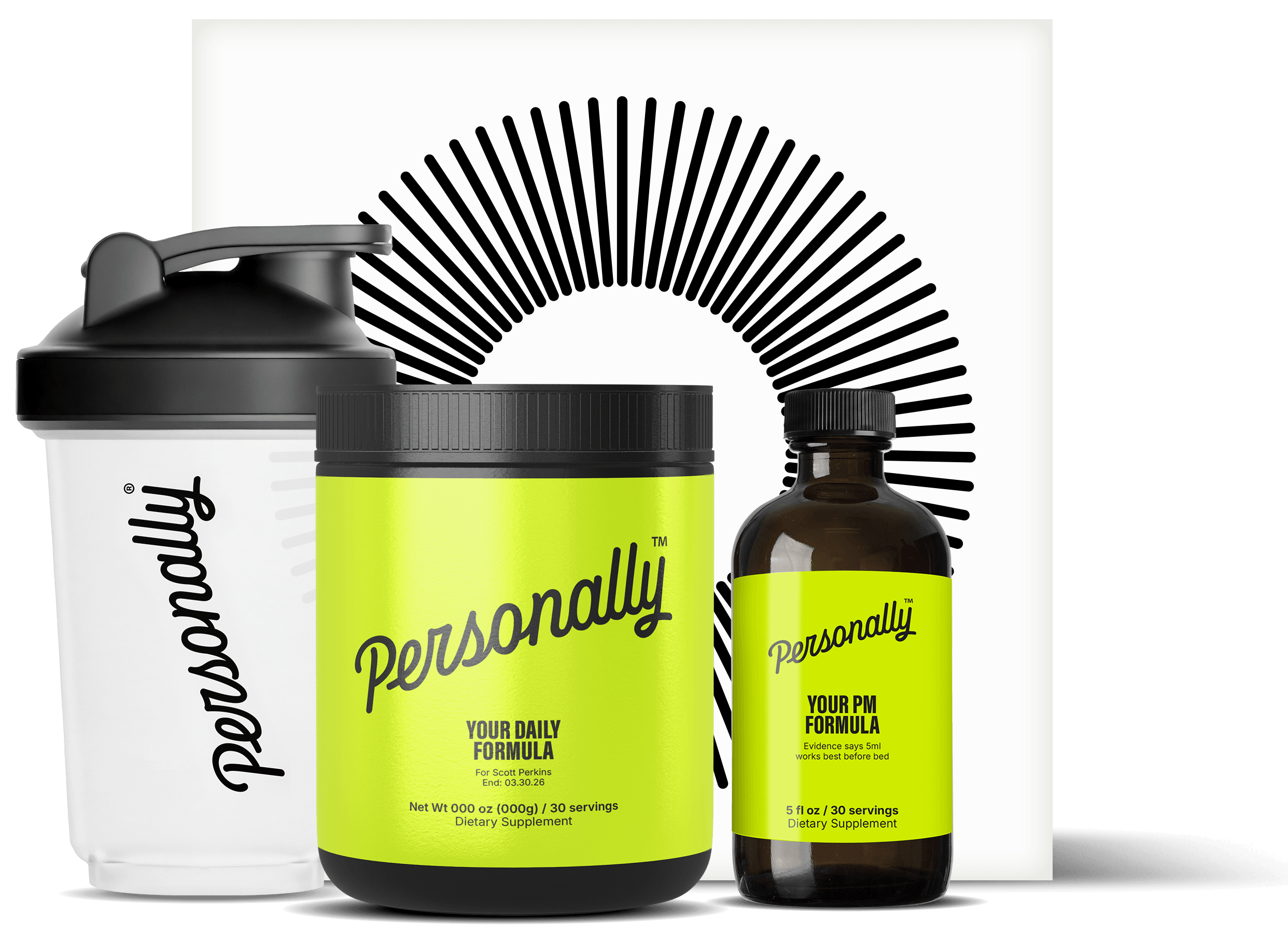 Personally product range
