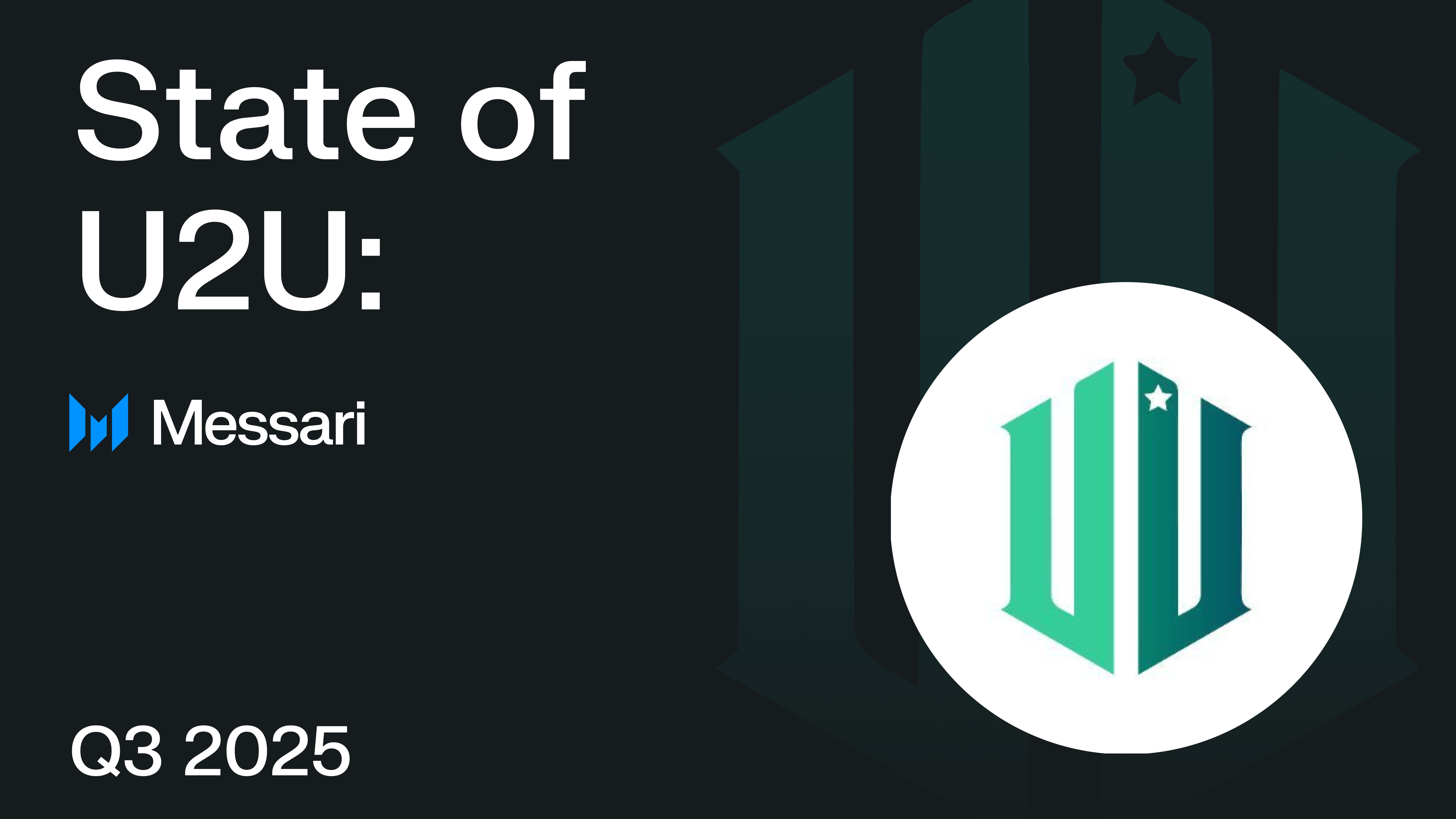 U2U Network Price, U2U to USD, Research, News & Fundraising | Messari