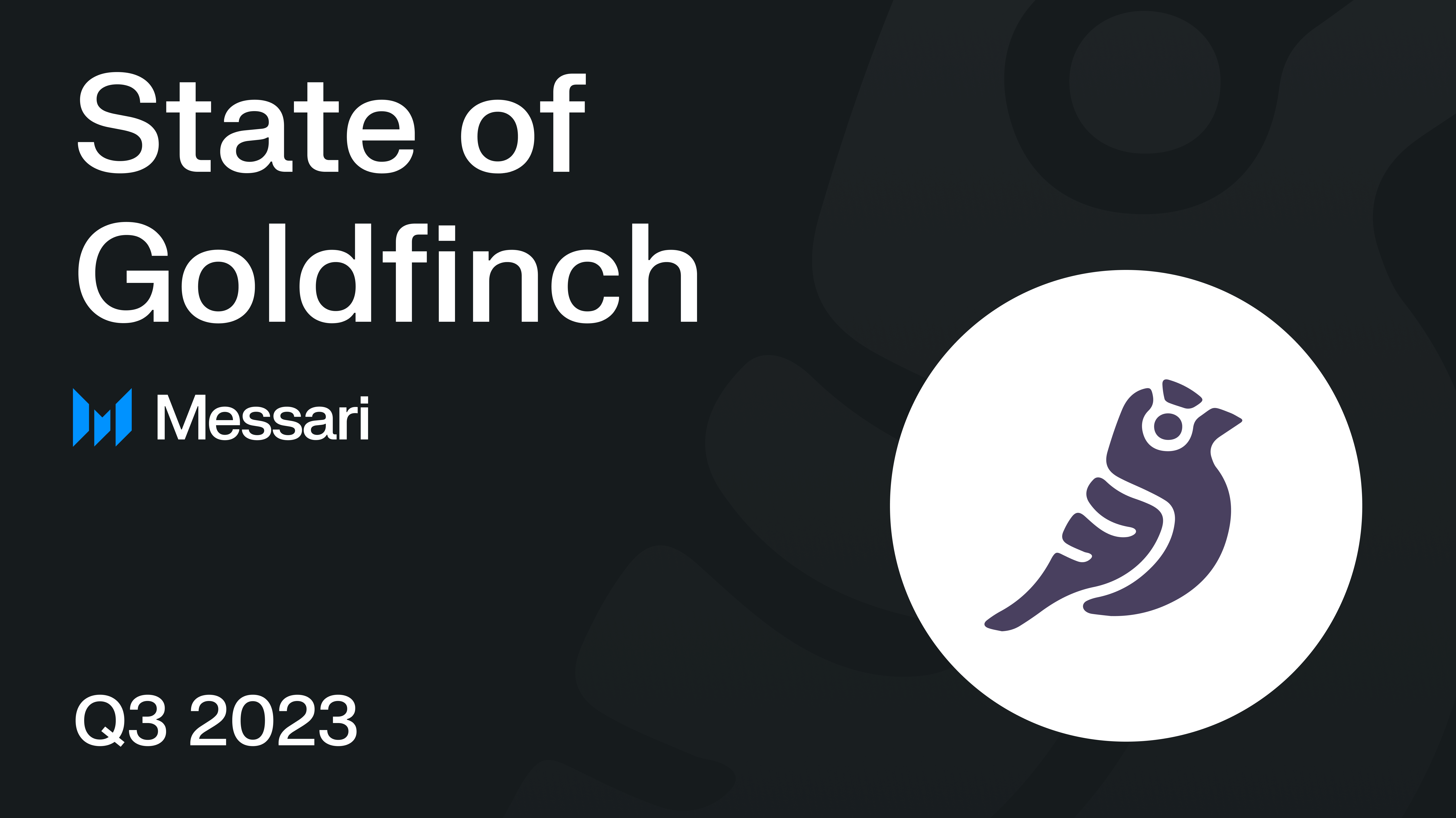 Goldfinch Finance Price, GFI to USD, Research, News & Fundraising | Messari