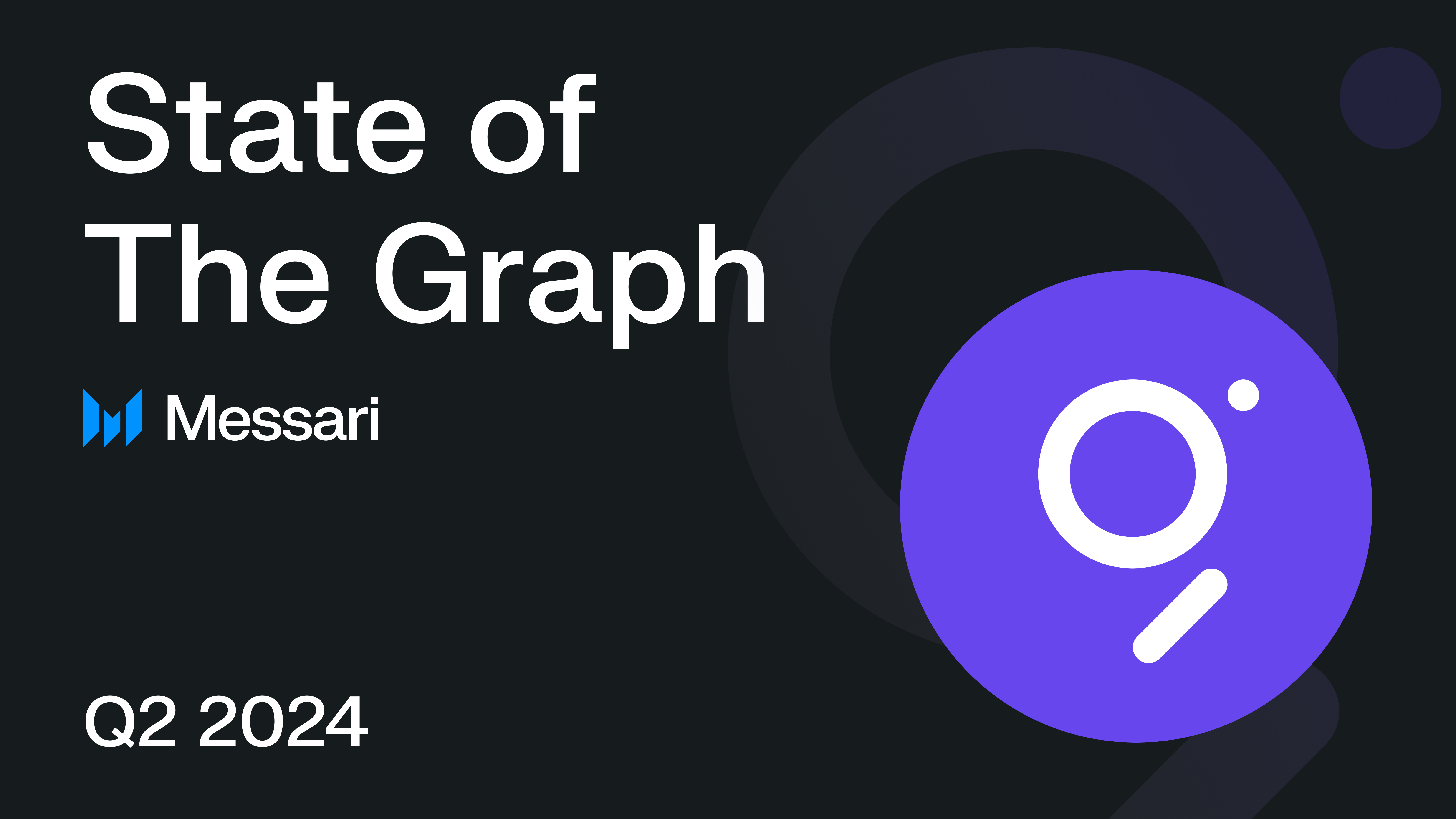 Q2 Graph State of The Graph Q2 2024 | Messari