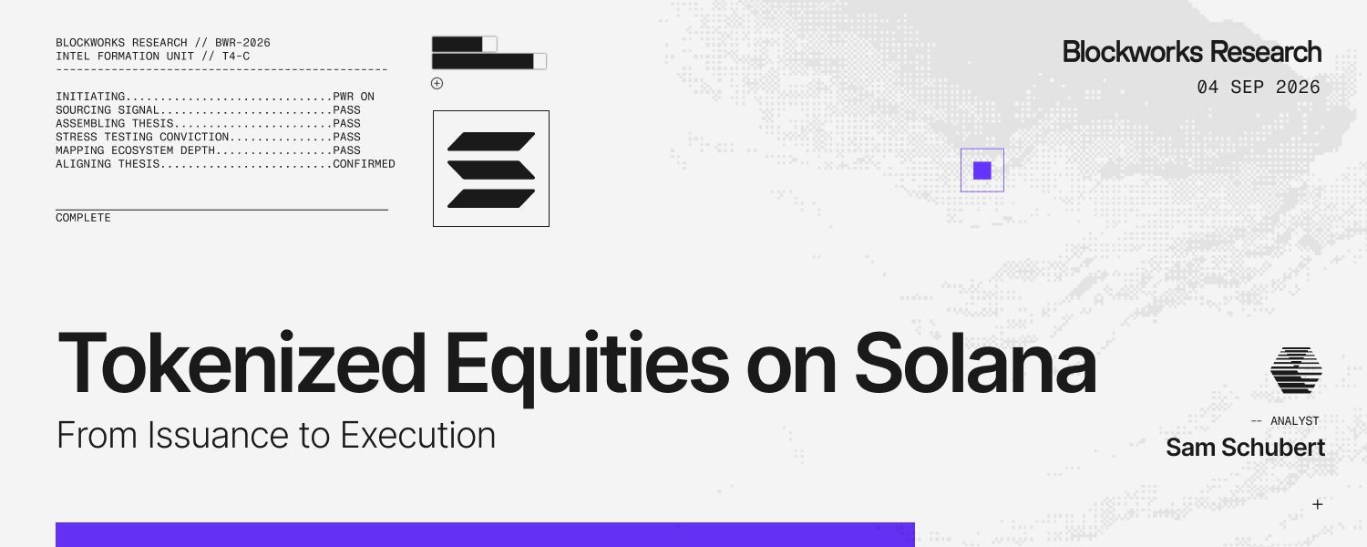 Tokenized Equities on Solana: From Issuance to Execution