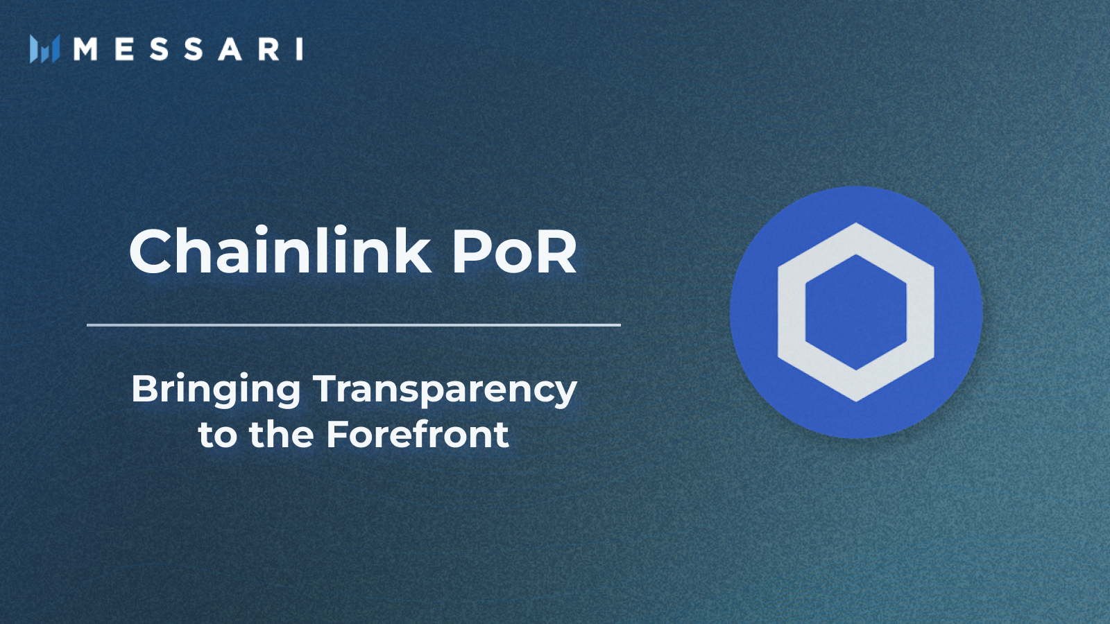 Chainlink Price, LINK to USD, Research, News & Fundraising | Messari