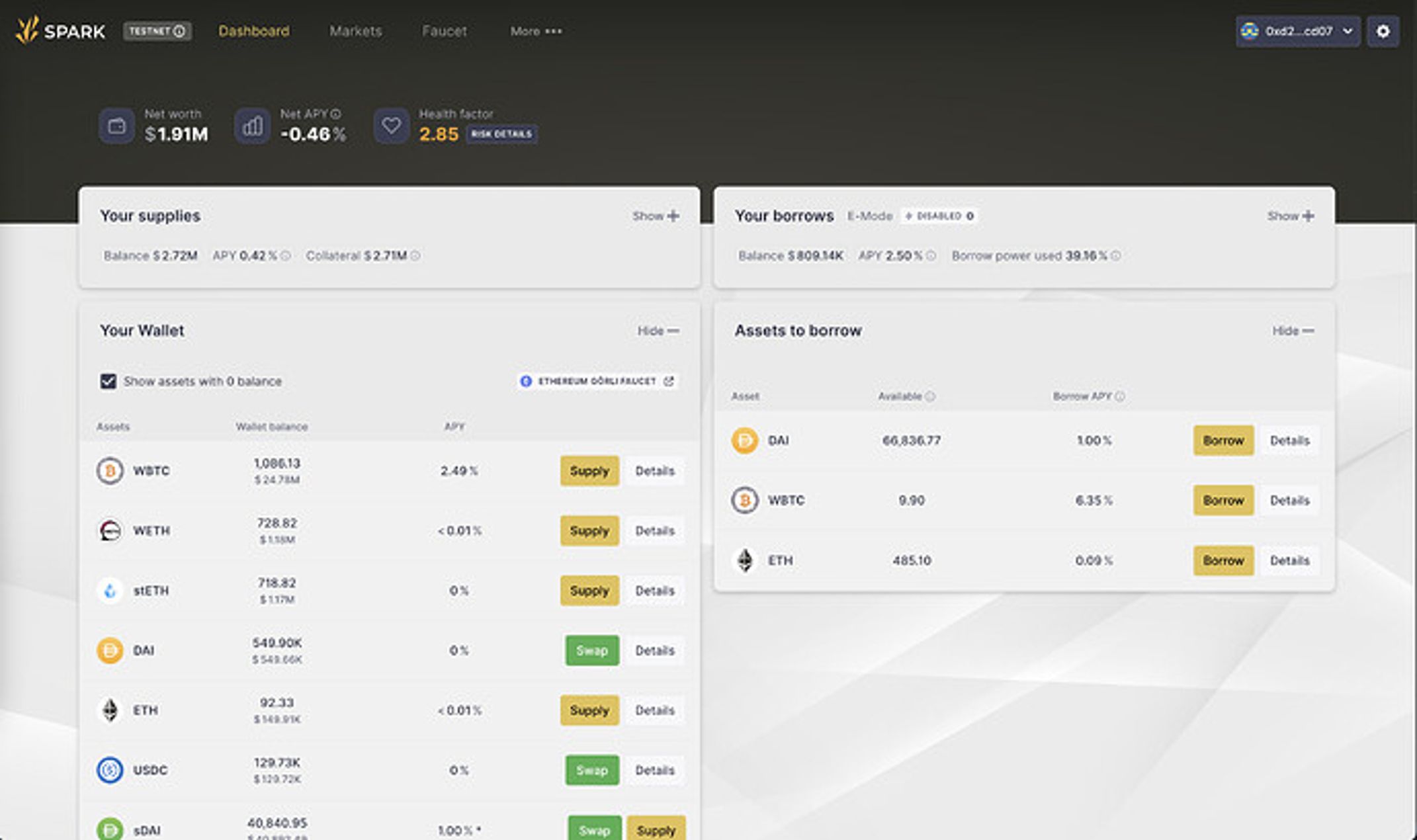 Spark Protocol User Interface