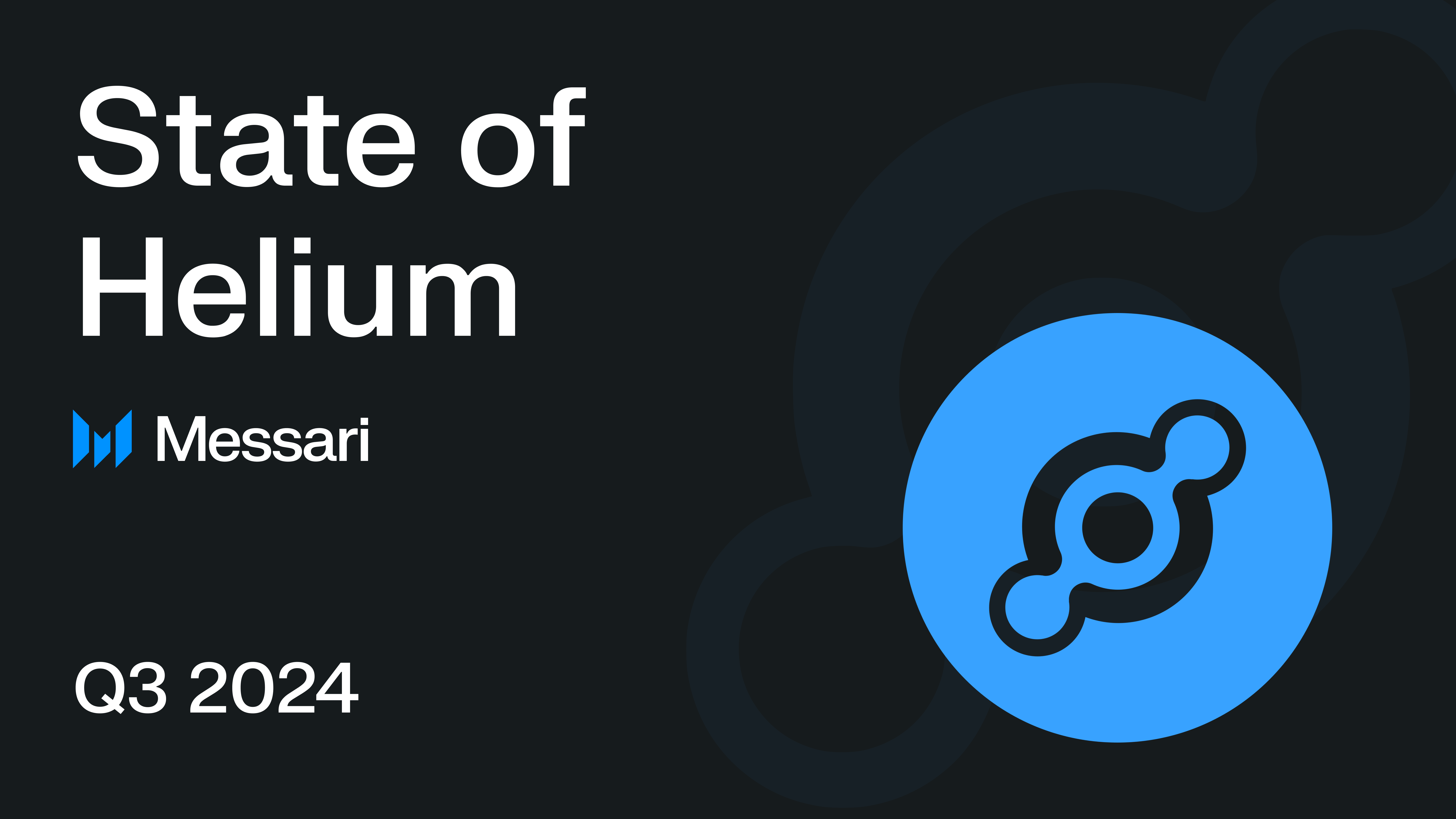 State of Helium Q3 2024 | Messari