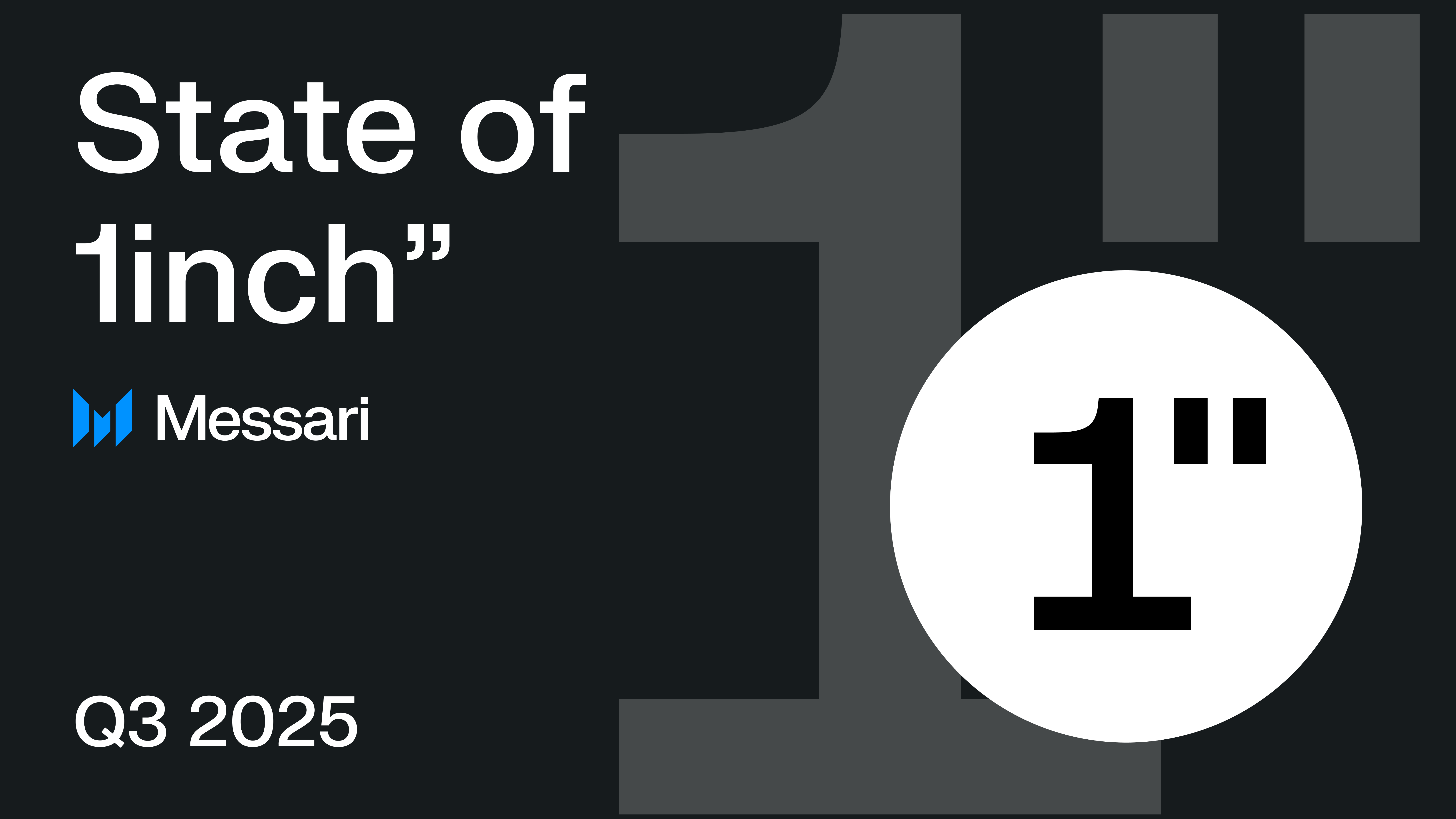 1inch Network Price, 1INCH to USD, Research, News & Fundraising | Messari
