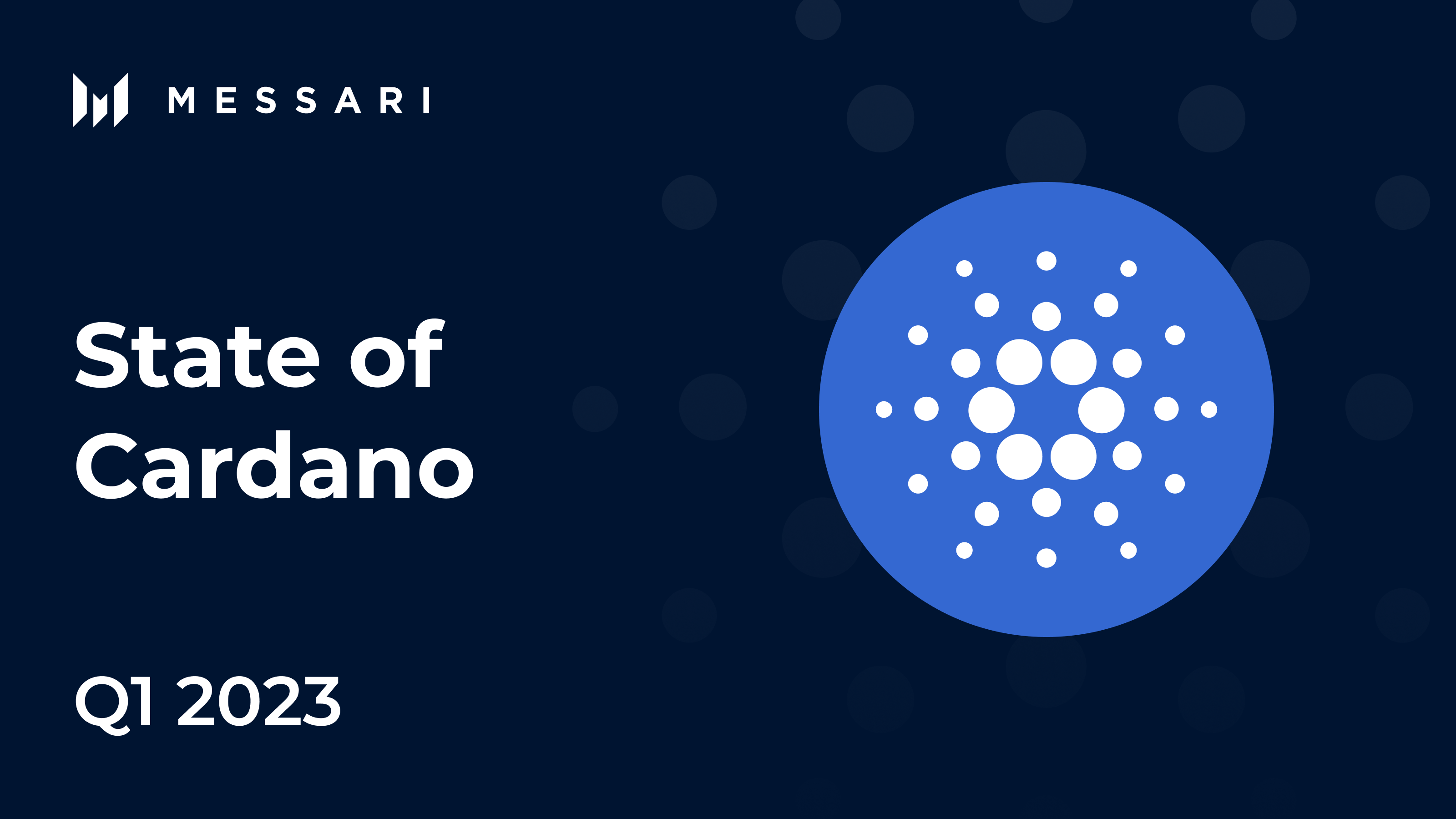 Cardano Price, ADA to USD, Research, News & Fundraising | Messari