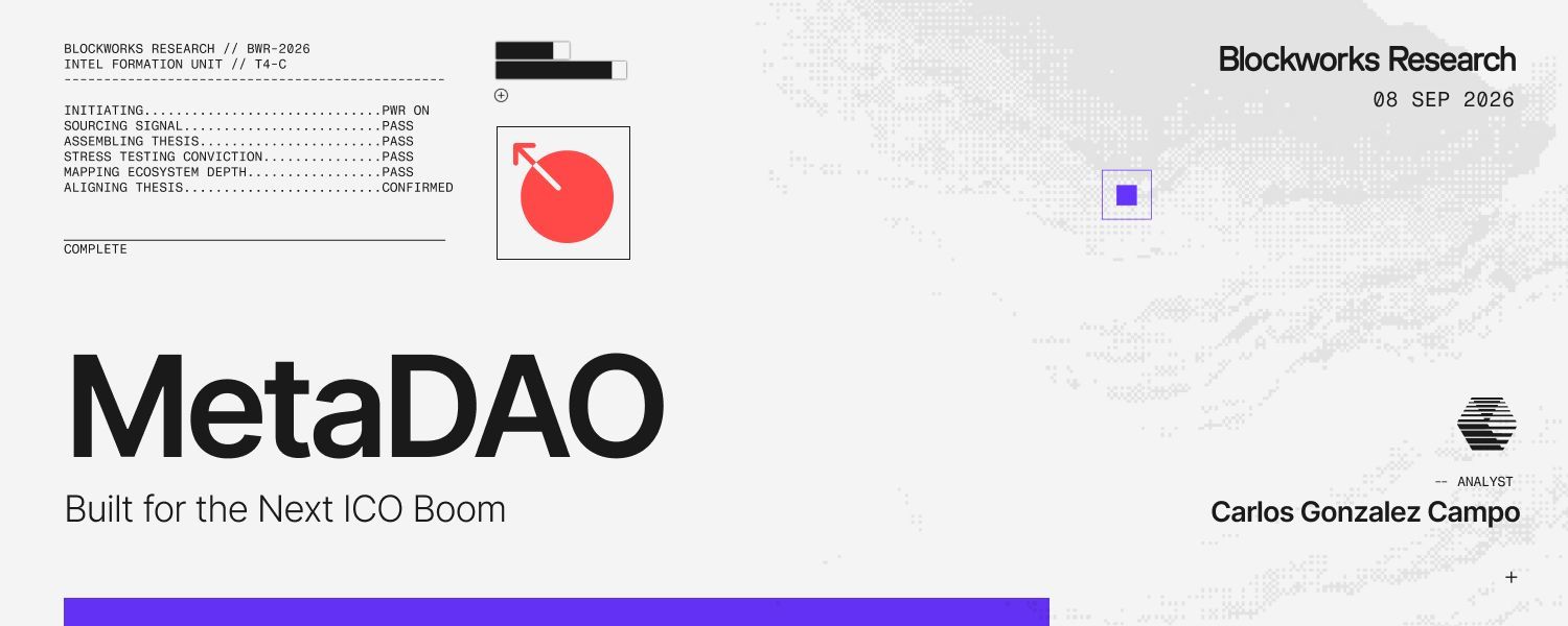 MetaDAO: Built for the Next ICO Boom