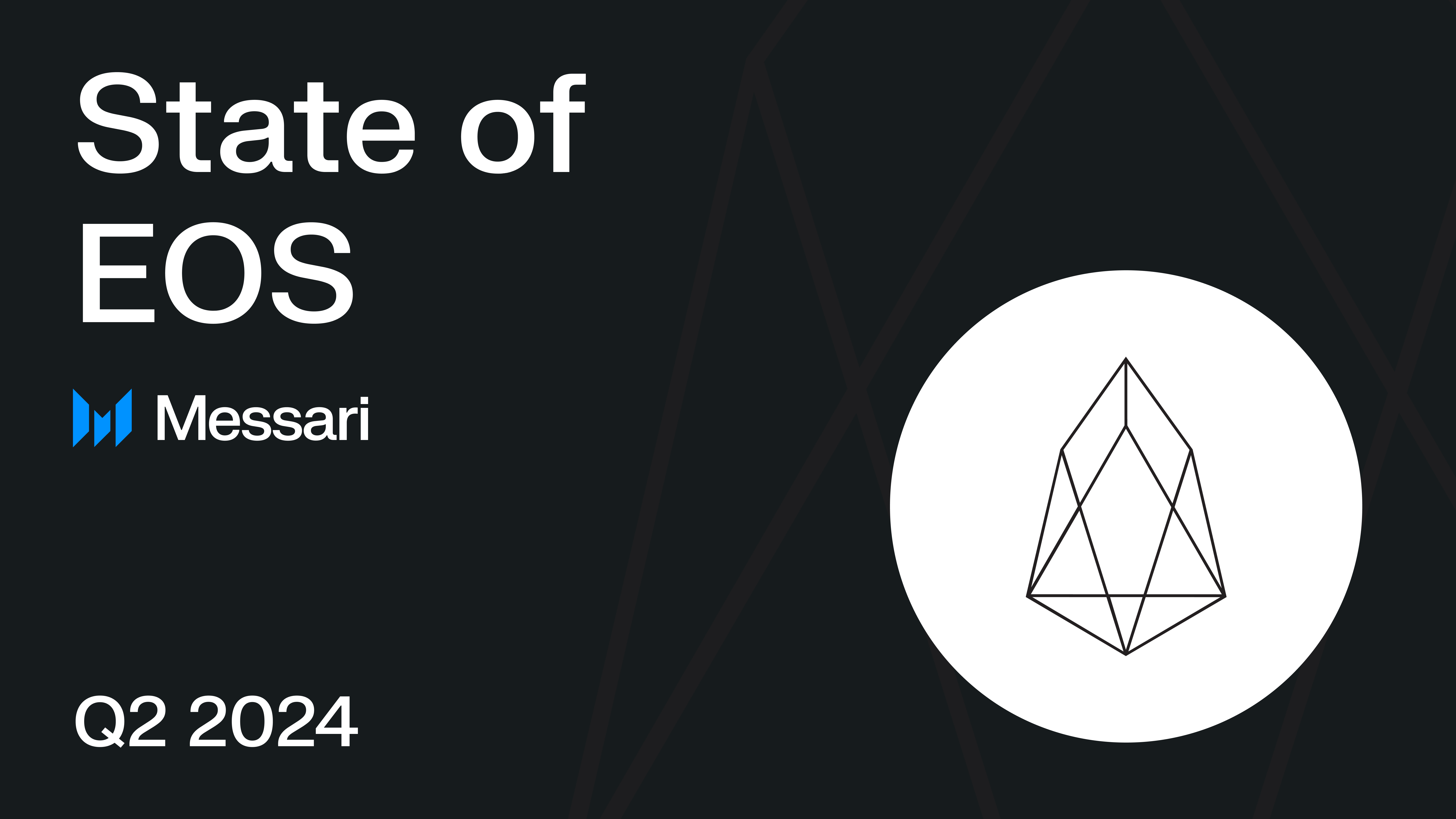 EOS Price, EOS to USD, Research, News & Fundraising | Messari