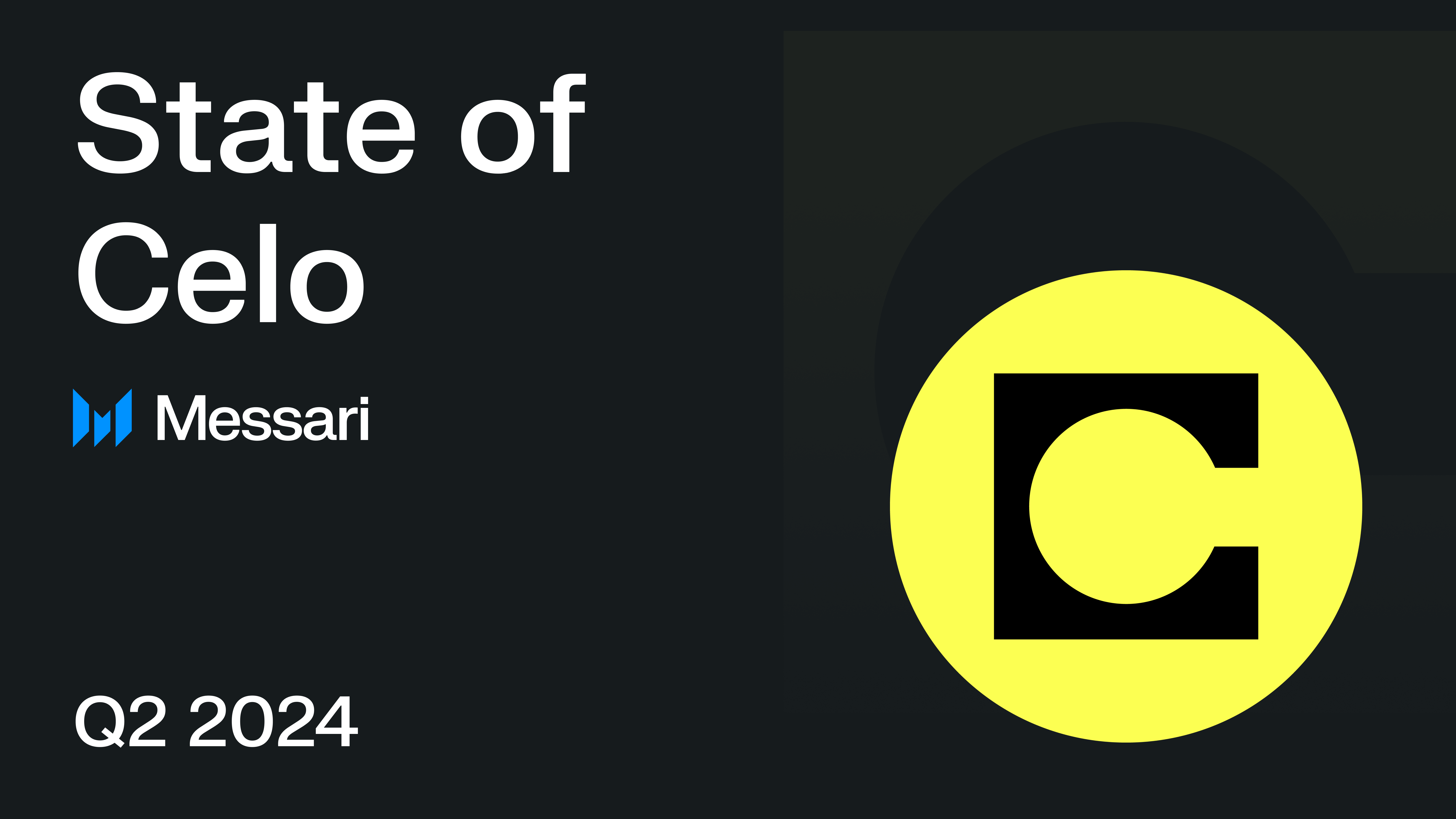 Celo Price, CELO to USD, Research, News & Fundraising | Messari