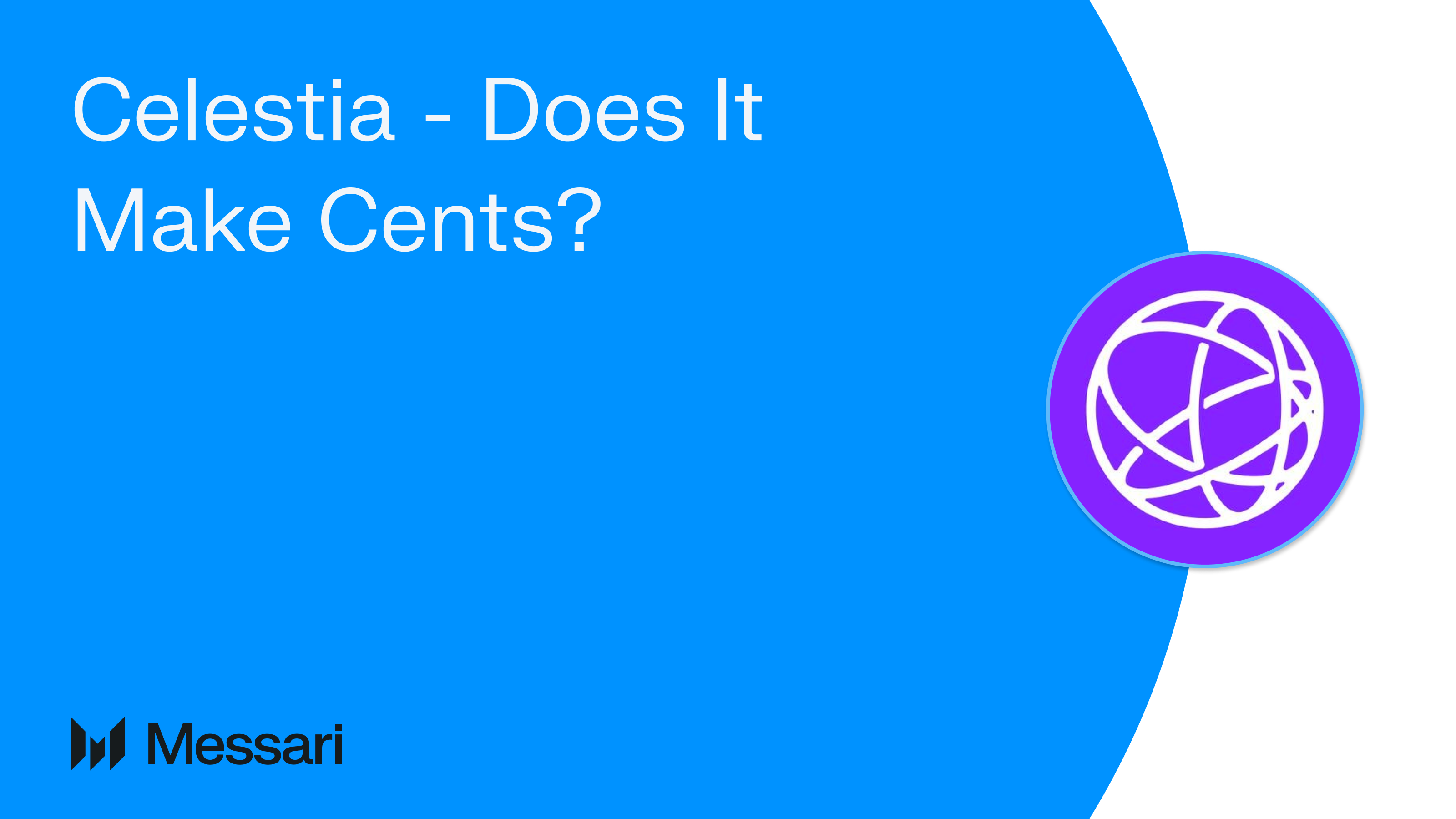 Celestia Price, TIA to USD, Research, News & Fundraising | Messari