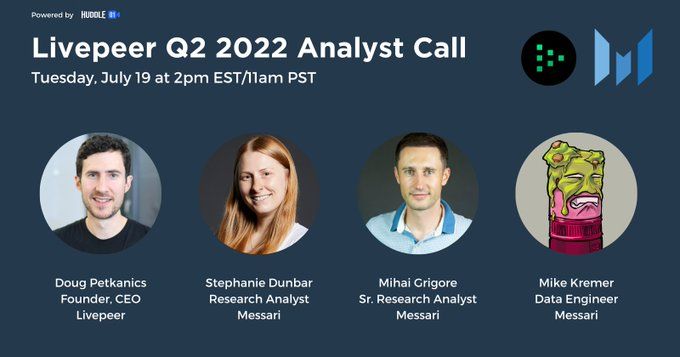 State Of Livepeer Q2 Analyst Call Transcript | Nft News