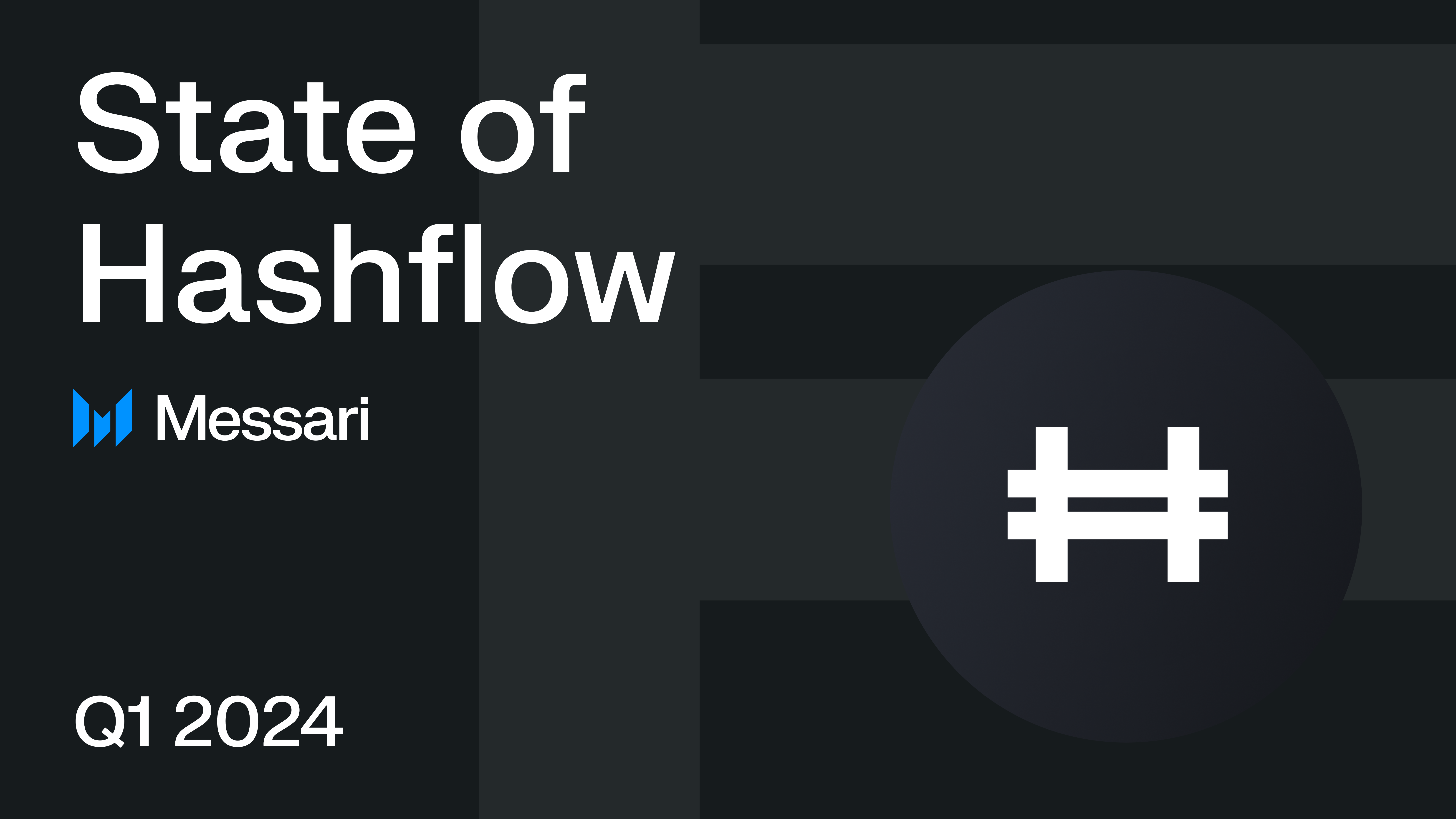 State of Hashflow Q1 2024 Messari