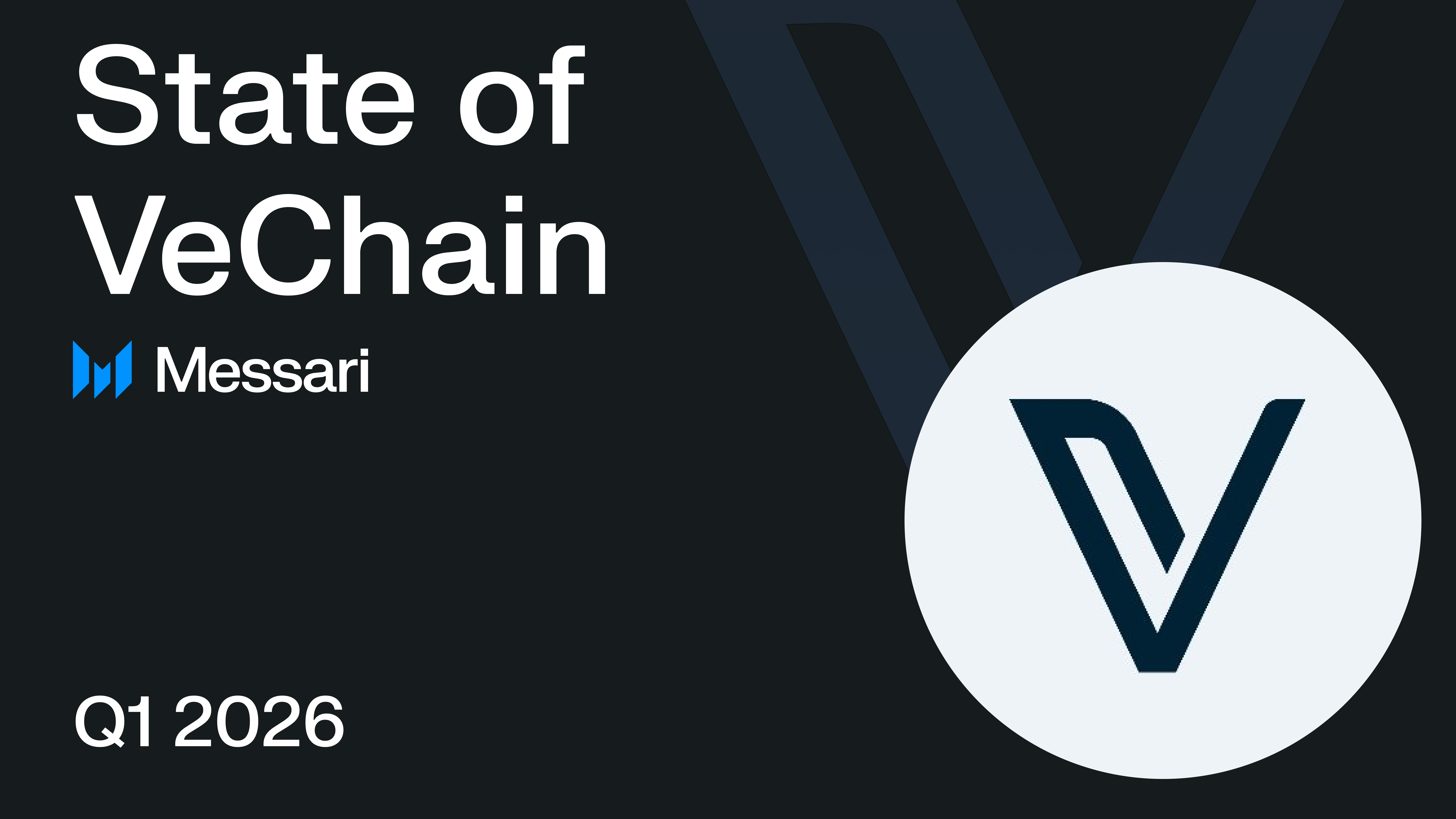 State of VeChain Q1 2026