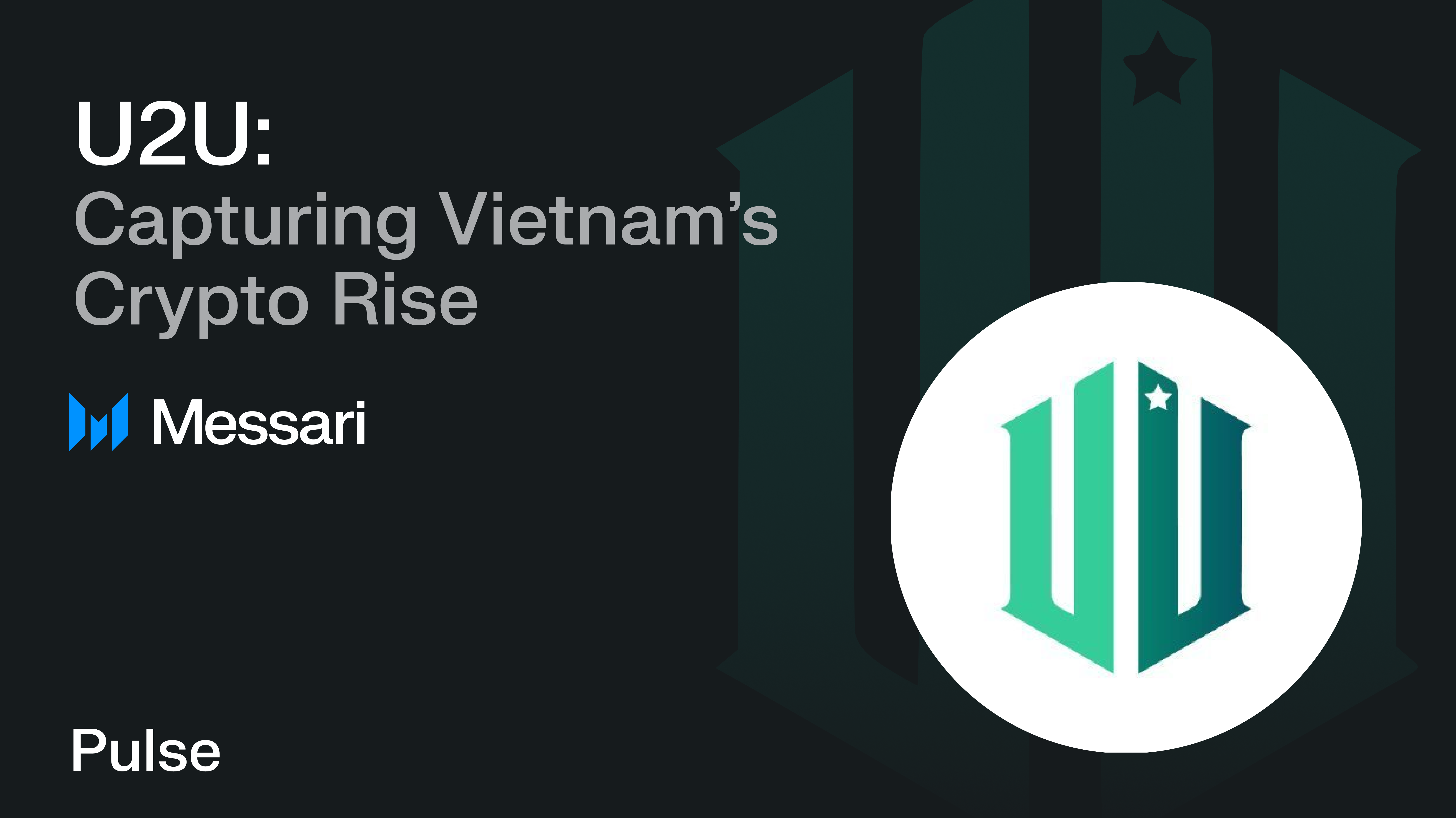 U2U Network Price, U2U to USD, Research, News & Fundraising | Messari