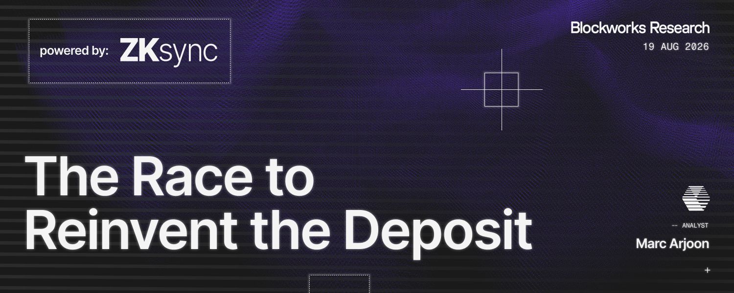 The Race to Reinvent the Deposit